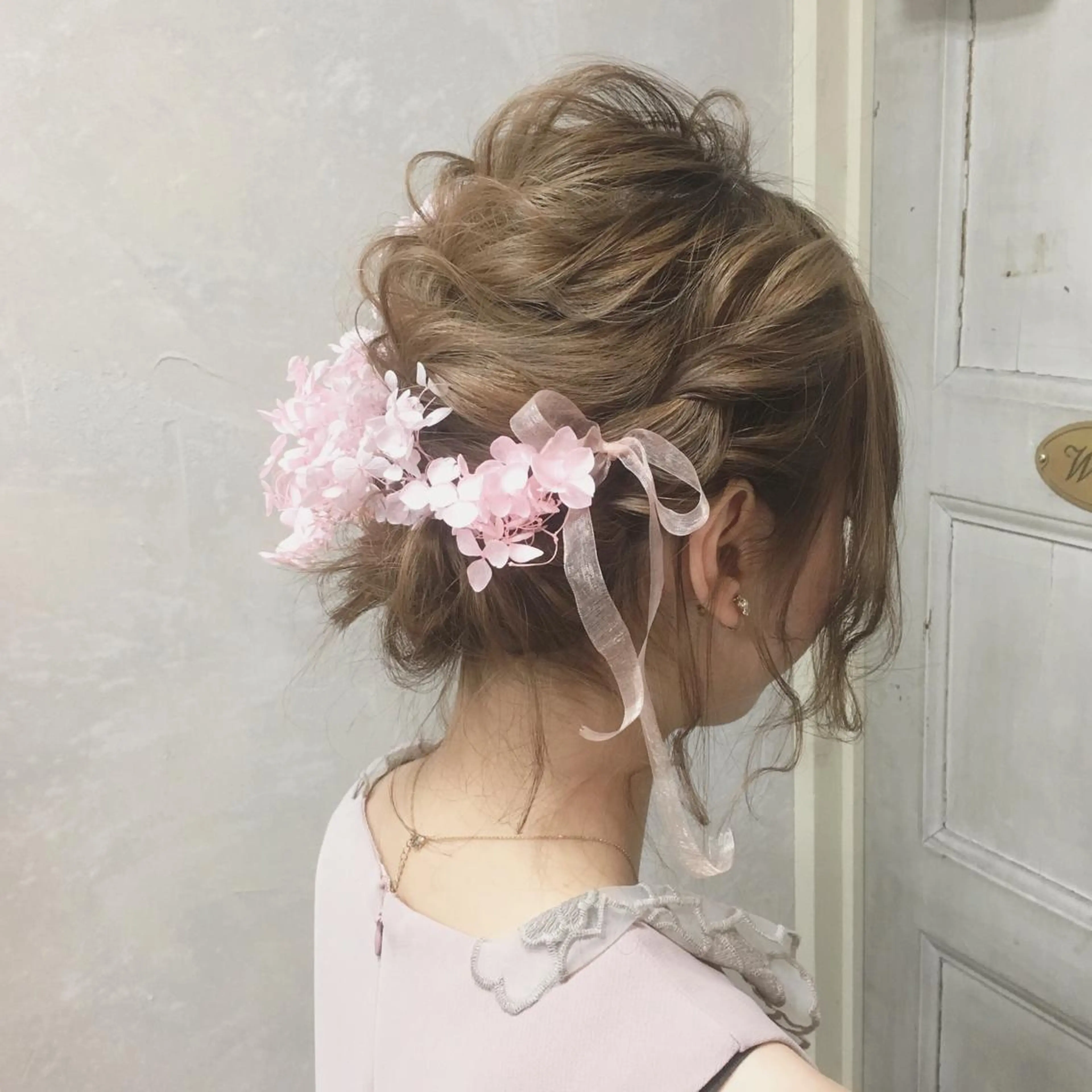 ショート カラー ヘアアレンジ autre所属・大久保 ひでなりのヘアスタイル