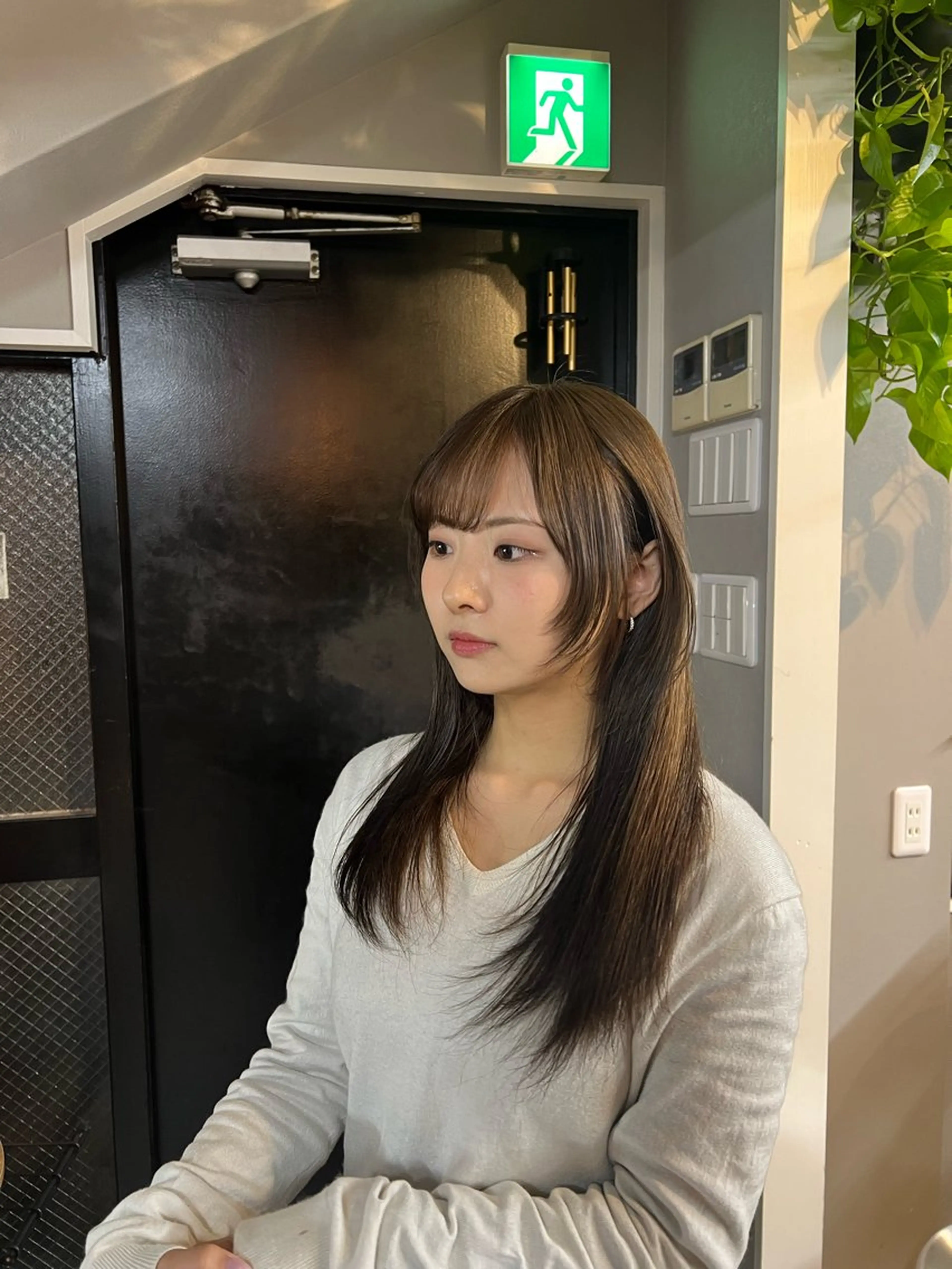 ロング カラー est hair mar所属・艶カラー/ツイスパ/ 無造作パーマ　久保のヘアスタイル