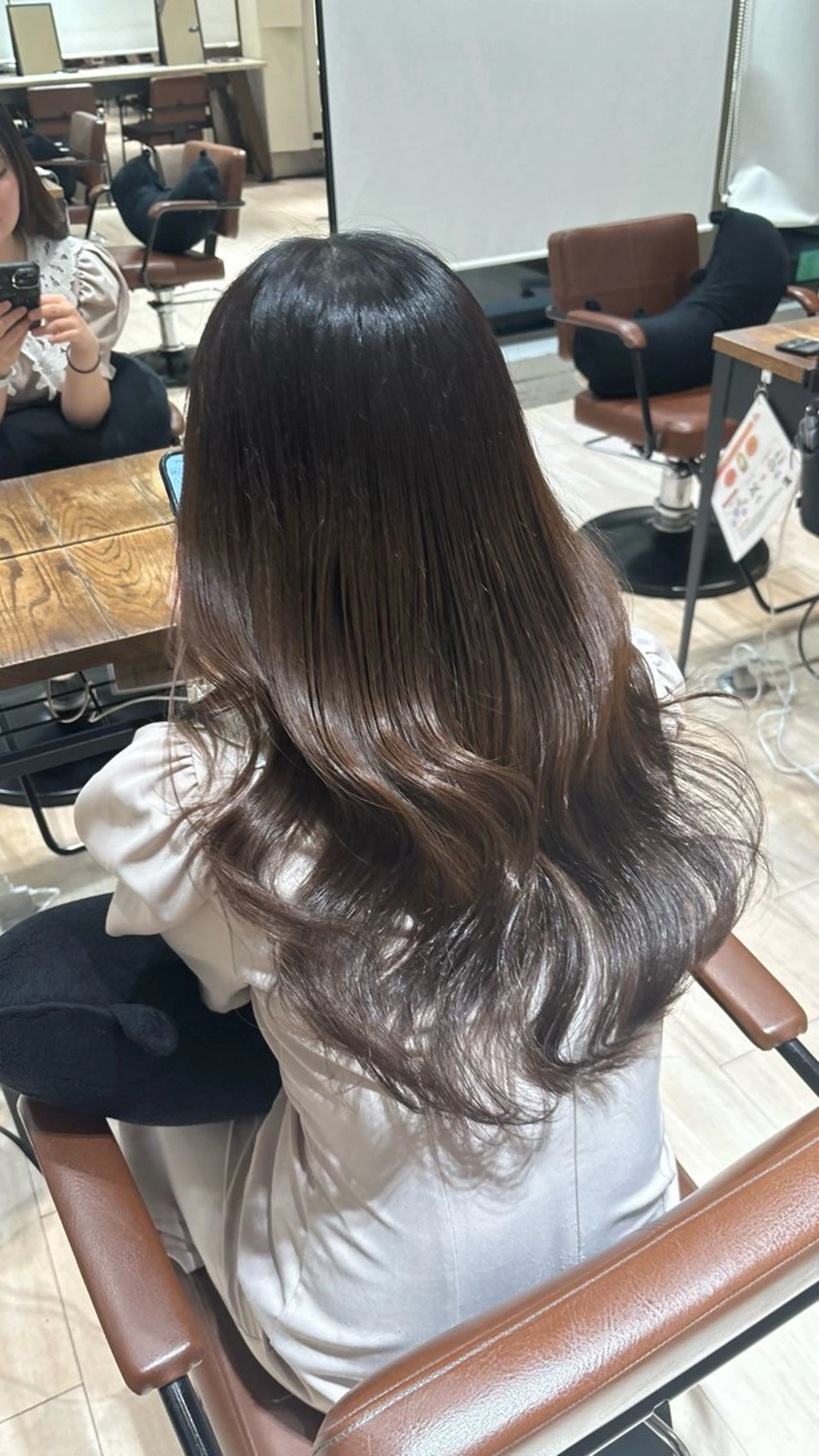 ロング カラー ヘアアレンジ seri💜艶カラー 💖ヘアアレンジのヘアスタイル