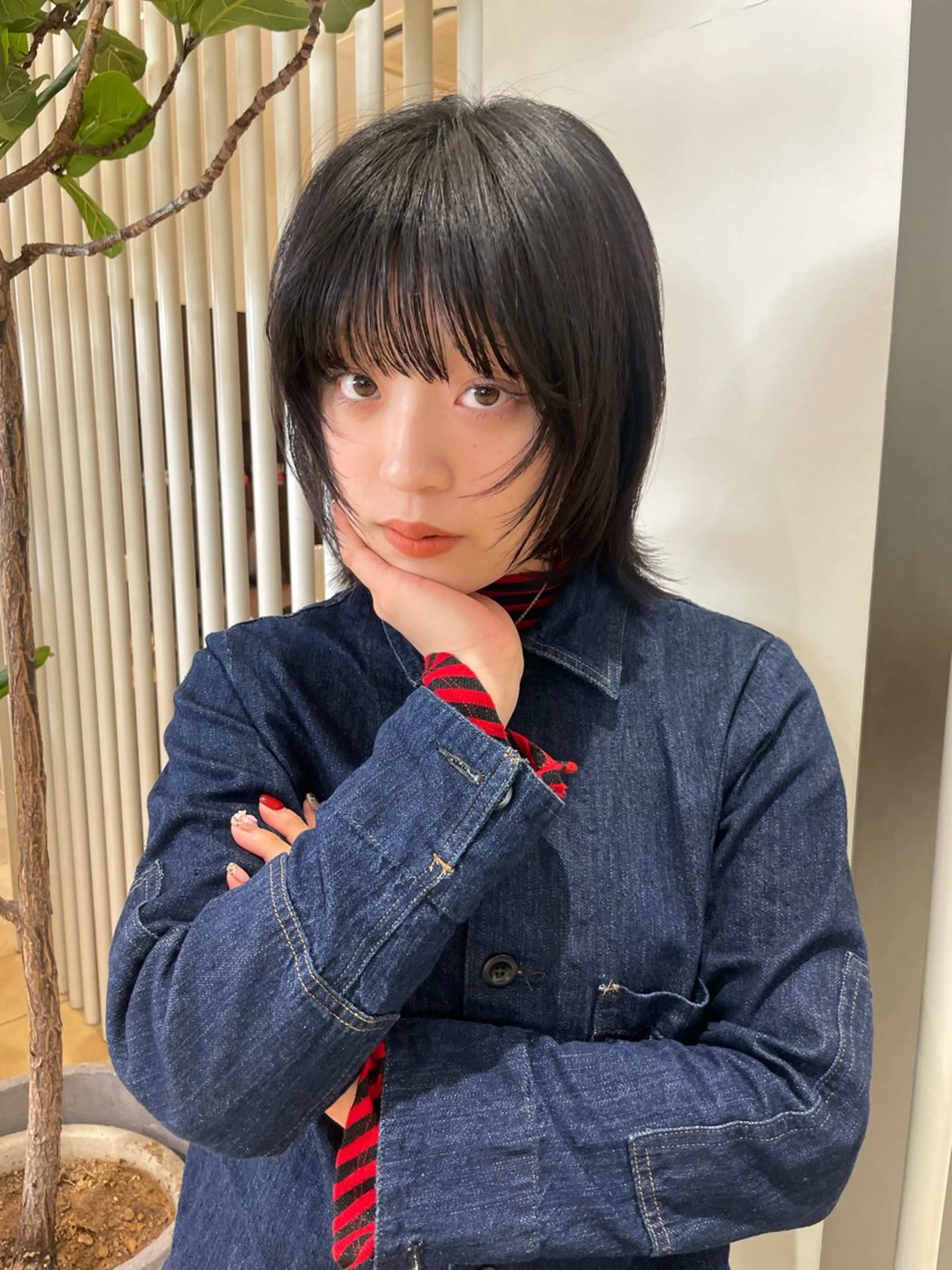 ミディアム 栗田 莉奈/ 自由が丘のヘアスタイル