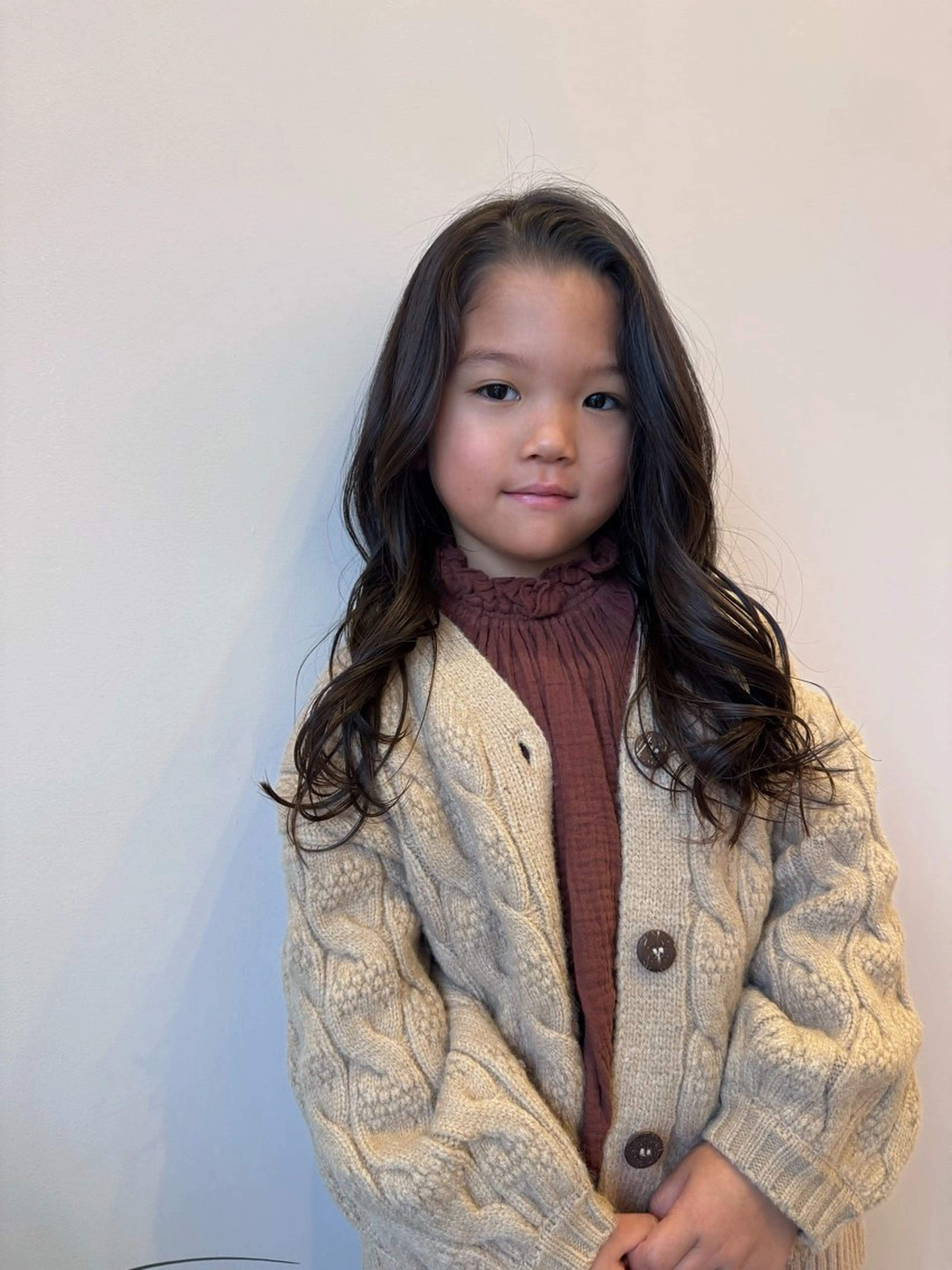 キッズ カット 秋元 菜摘のヘアスタイル