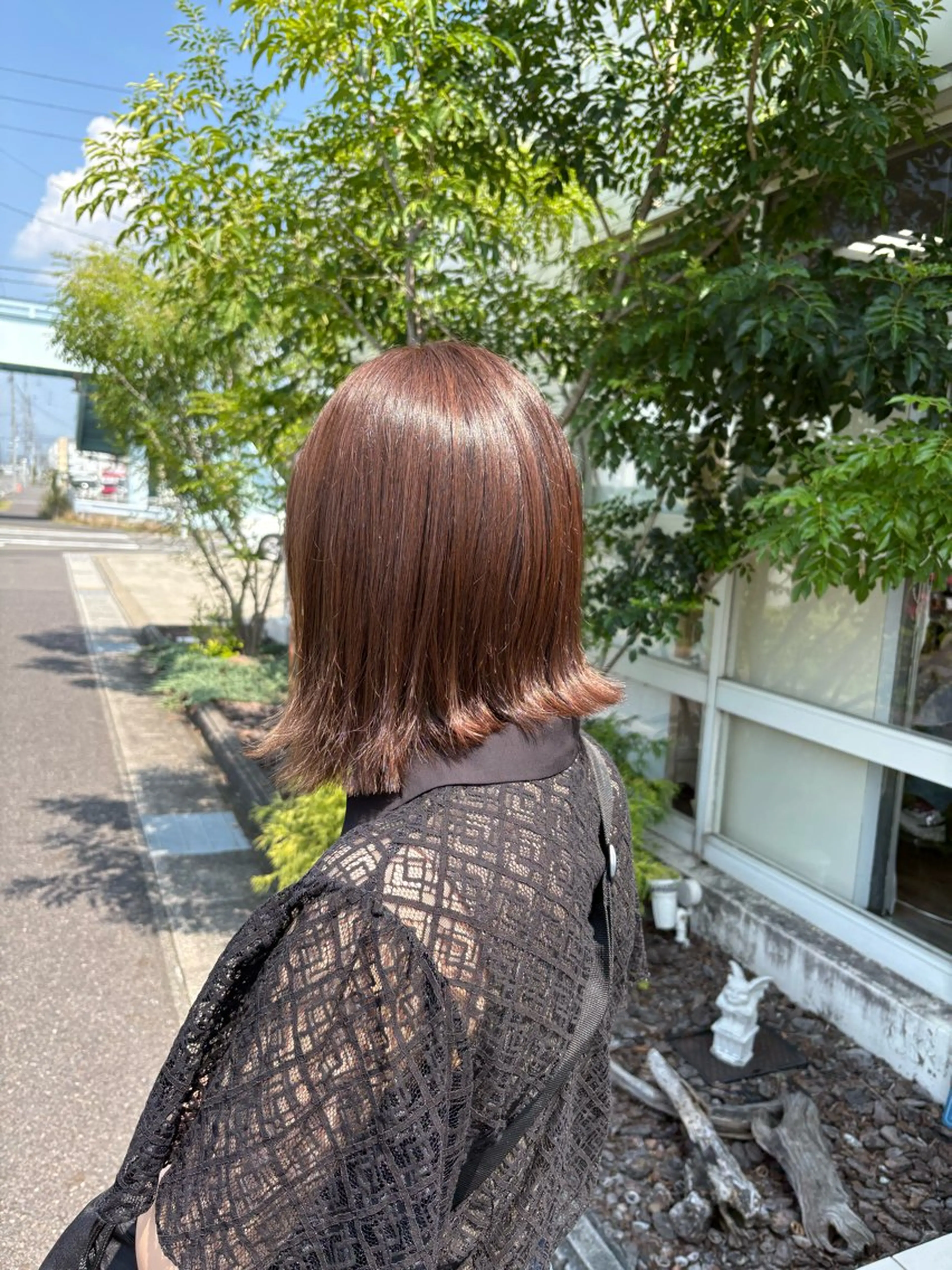 ショートカット＋ダブルカラーの写真