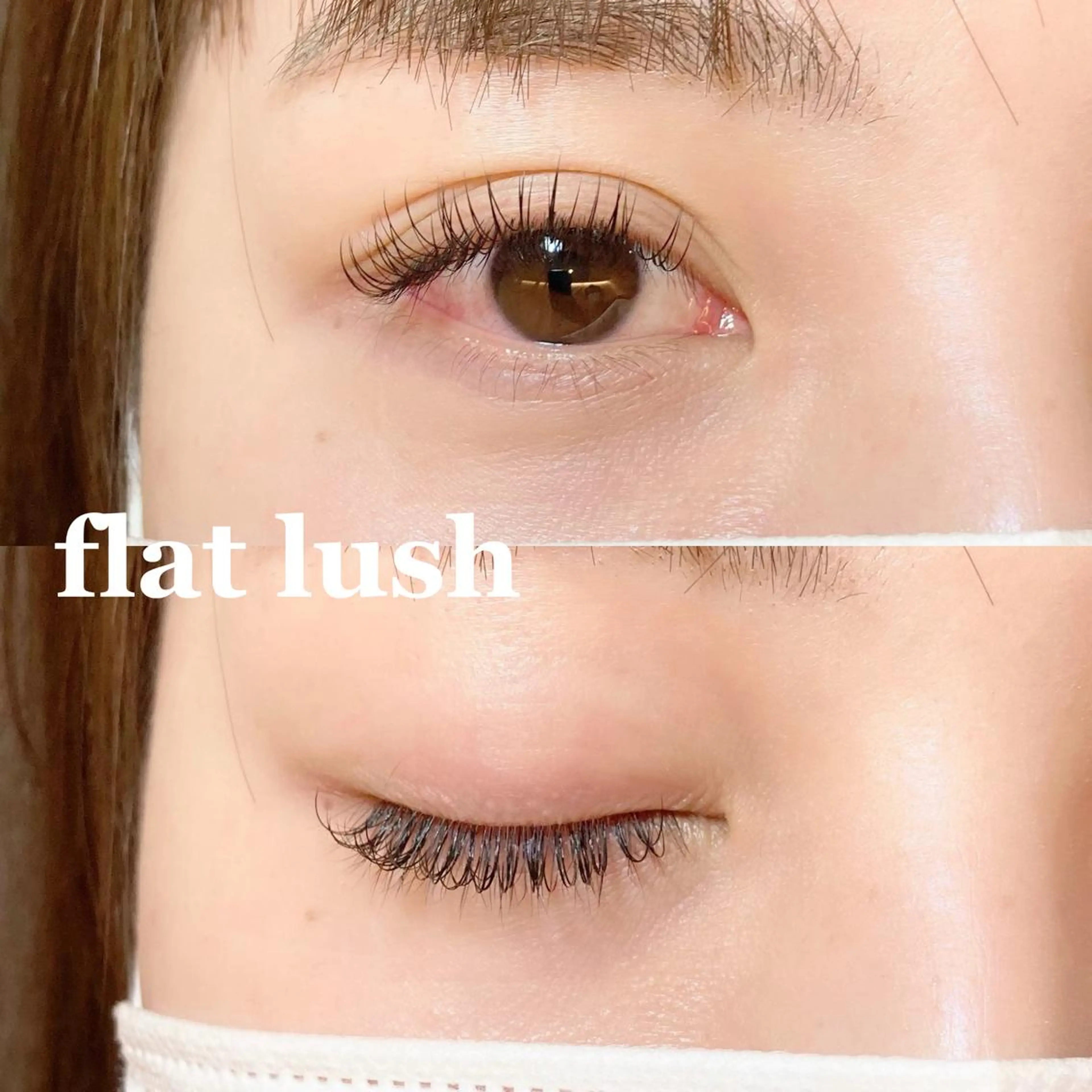 キッズ マツエク・マツパ Dカール フラットラッシュ sola: neolive出沼のマツエク・マツパデザイン