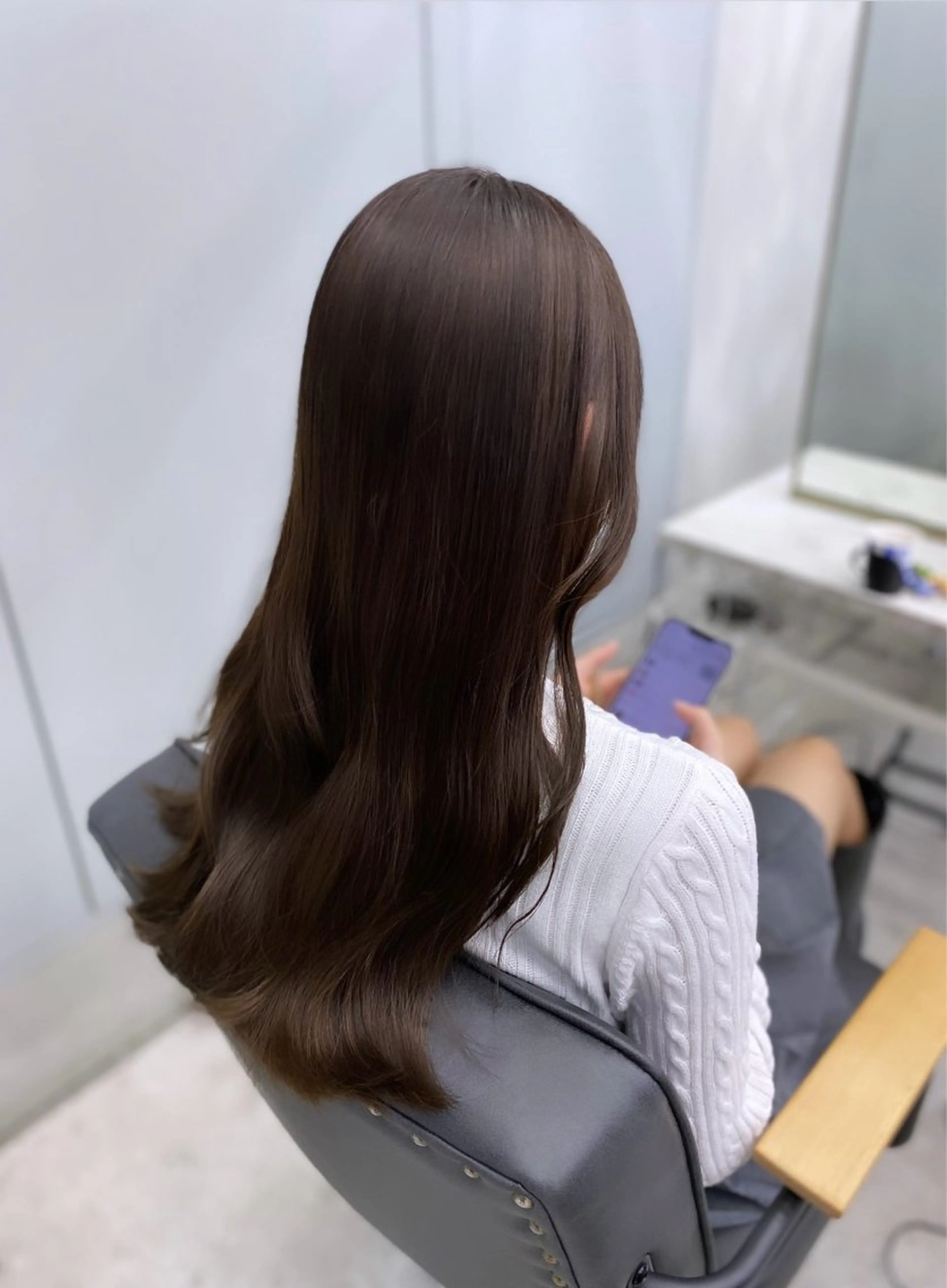 🩷みにも限定🎀透明感ケア✨イルミナカラー+ちゅるん3stepトリートメント⭐️土日祝＋1000円の写真