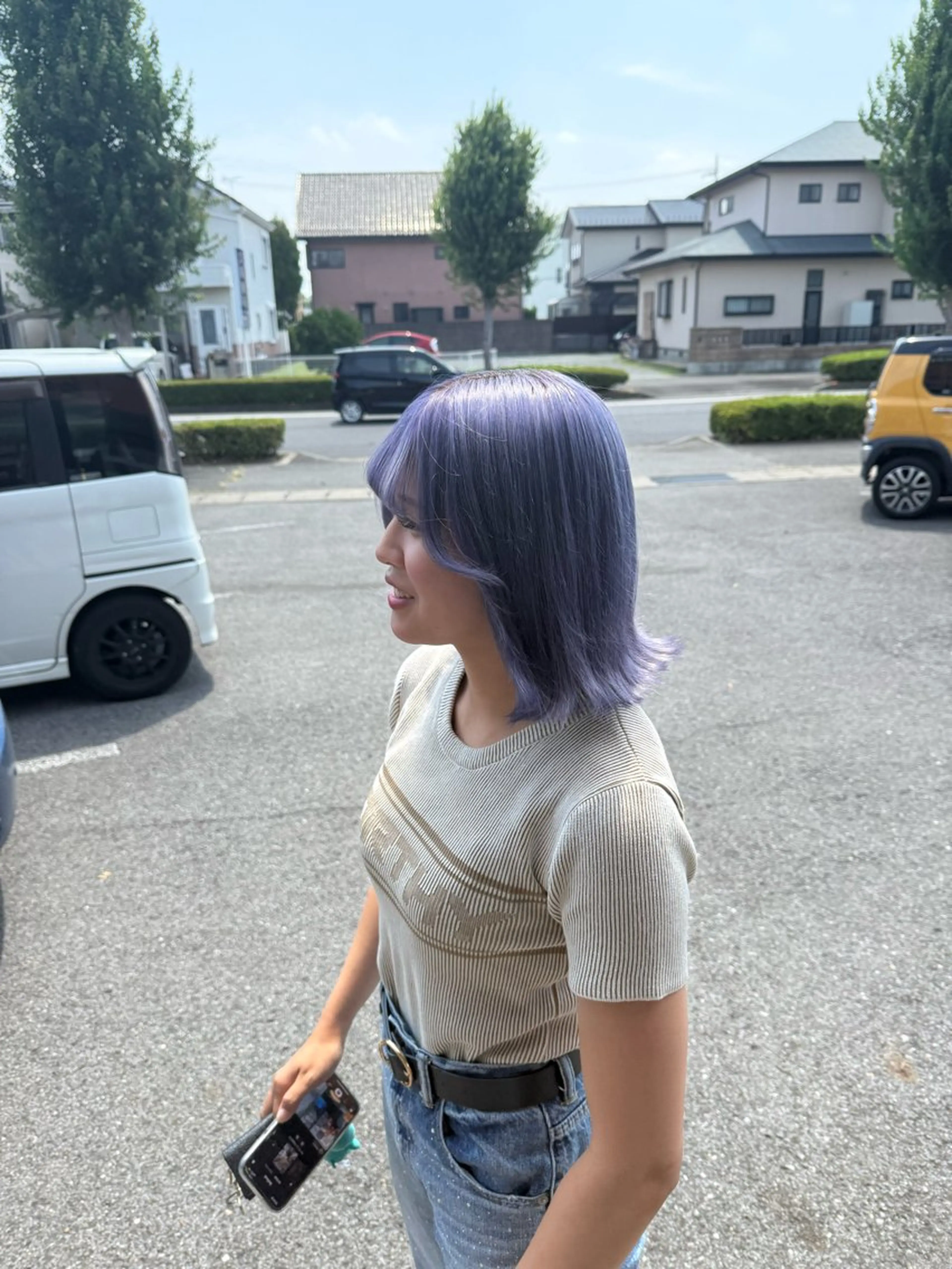 ショート カラー 艶カラー×デザイン カラー特化/値賀大樹のヘアスタイル