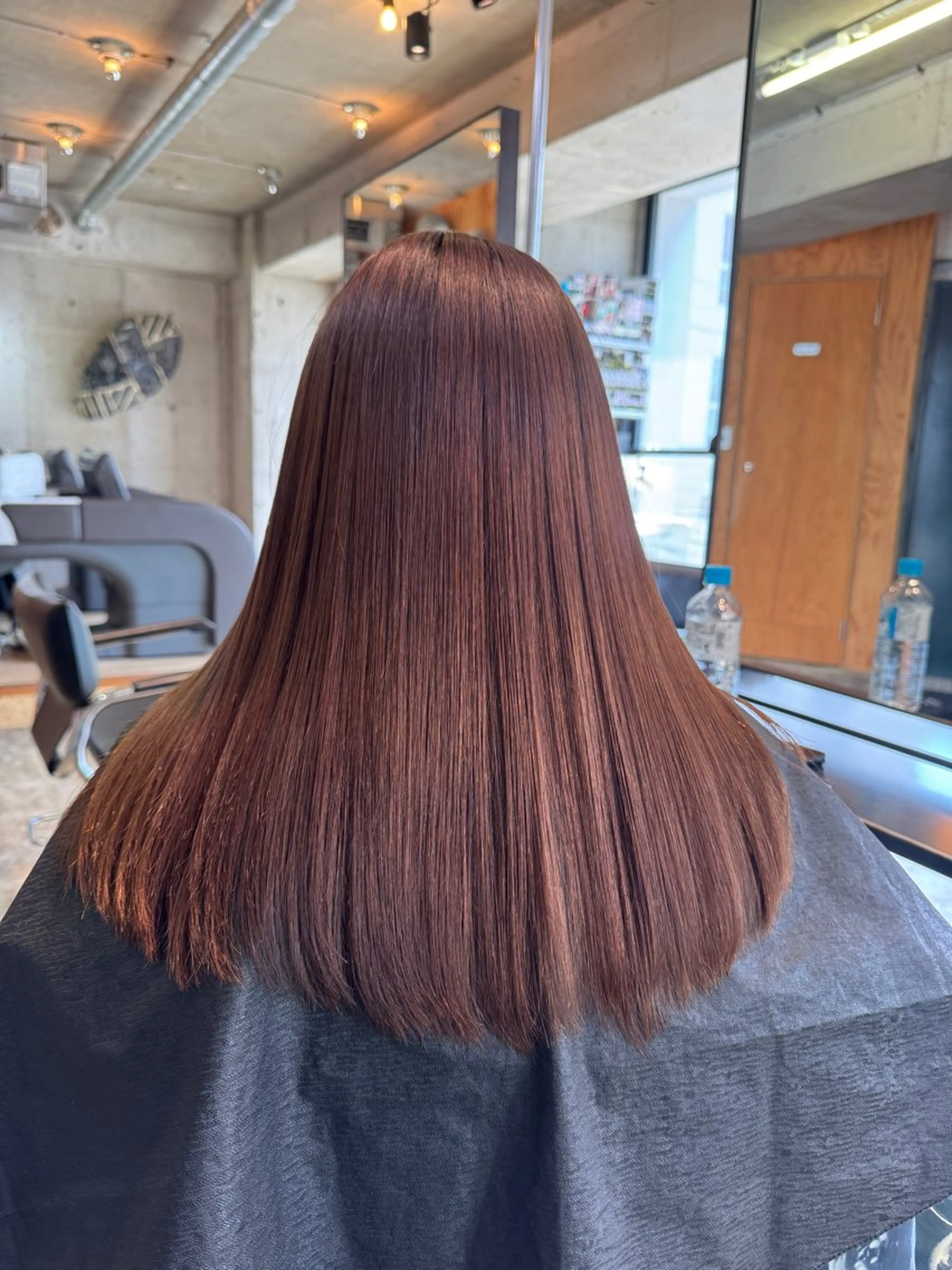 セミロング パーマ 酸性ストレート ストレートパーマ 縮毛矯正 🍈yurina 福岡/パーマ🍈のヘアスタイル