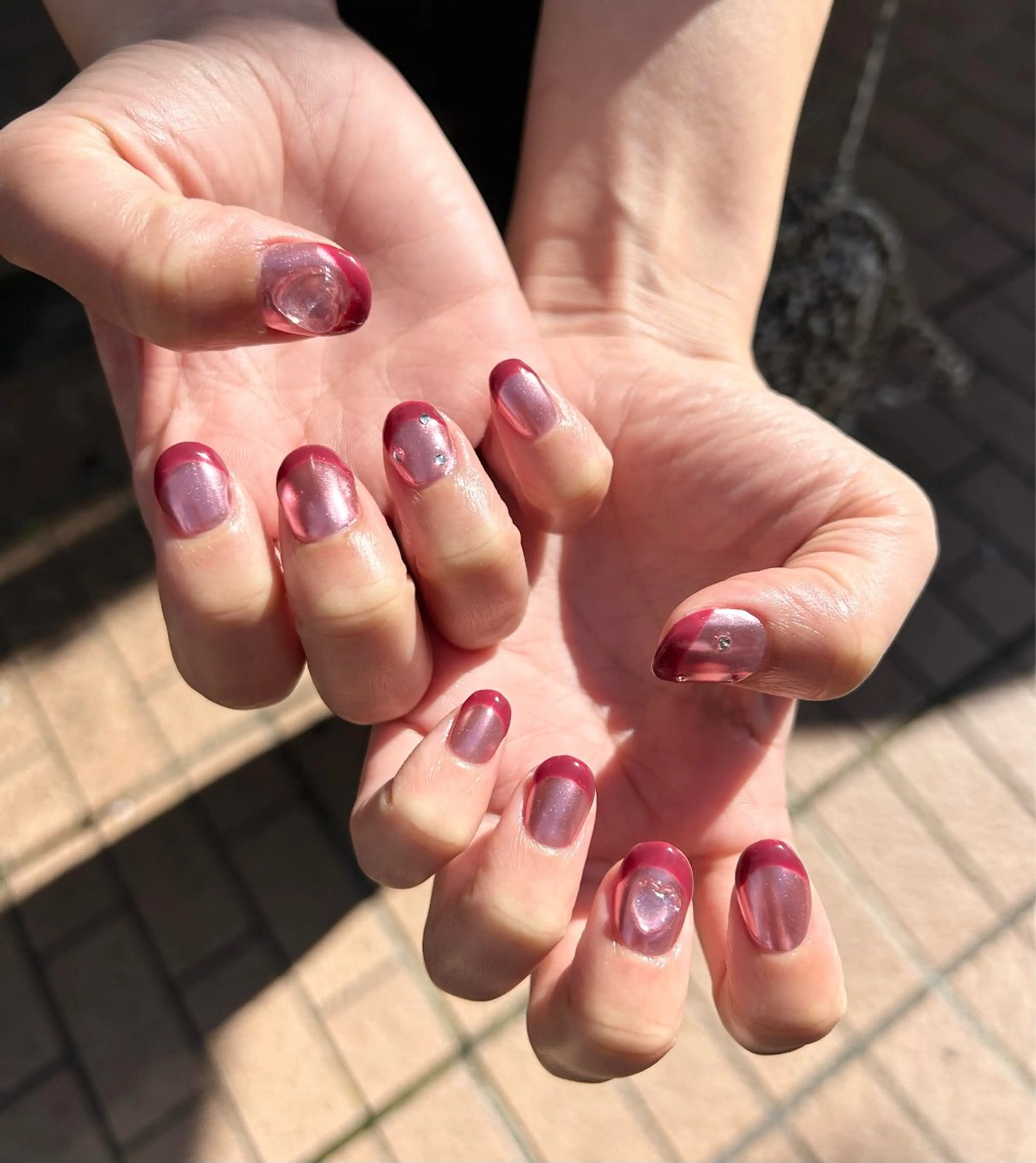 ネイル ハンドネイル 福田 麻耶のネイルデザイン