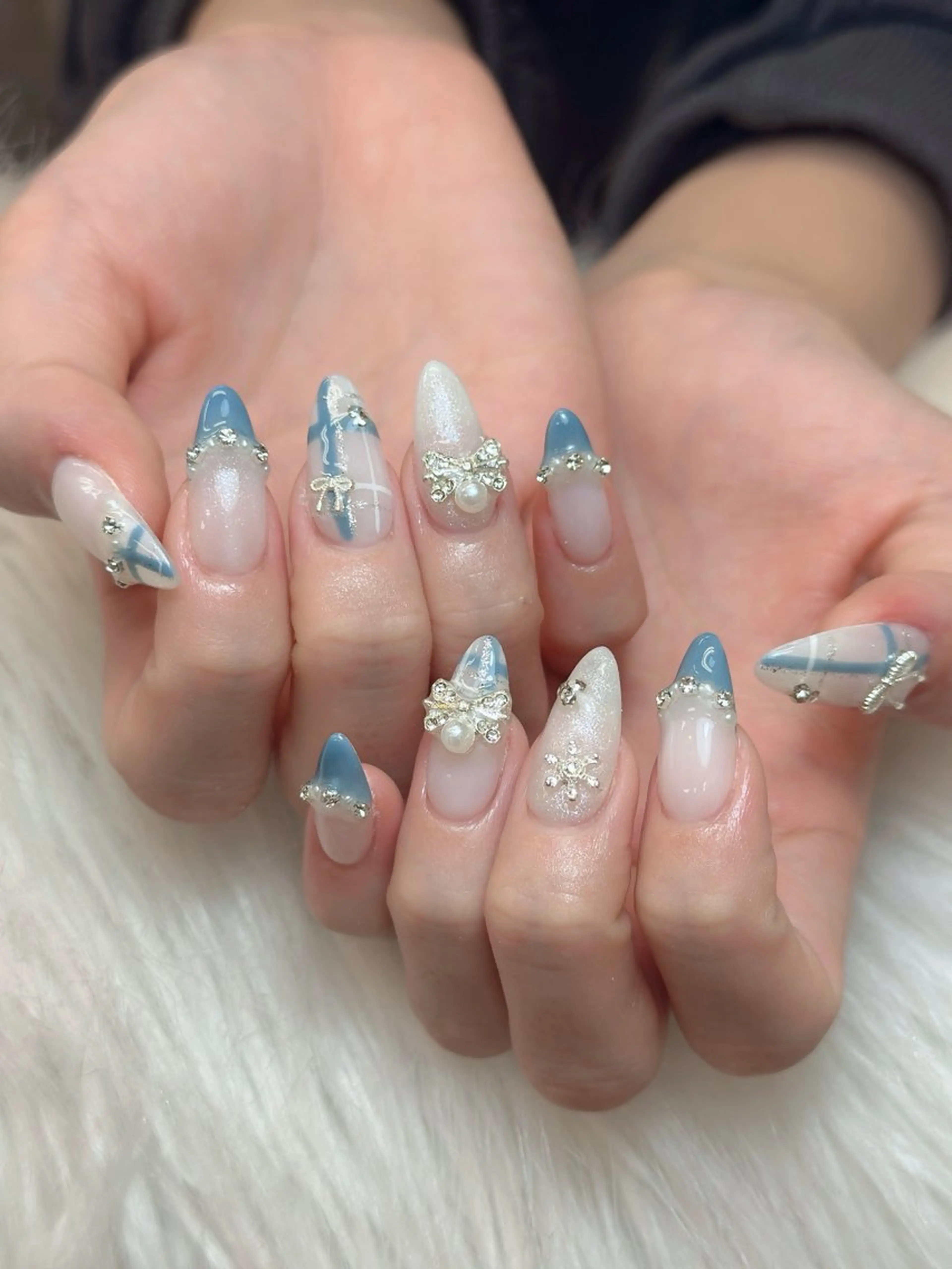 ネイル アートネイル ジェルネイル マグネットネイル ハンドネイル JennNail_ マオのネイルデザイン