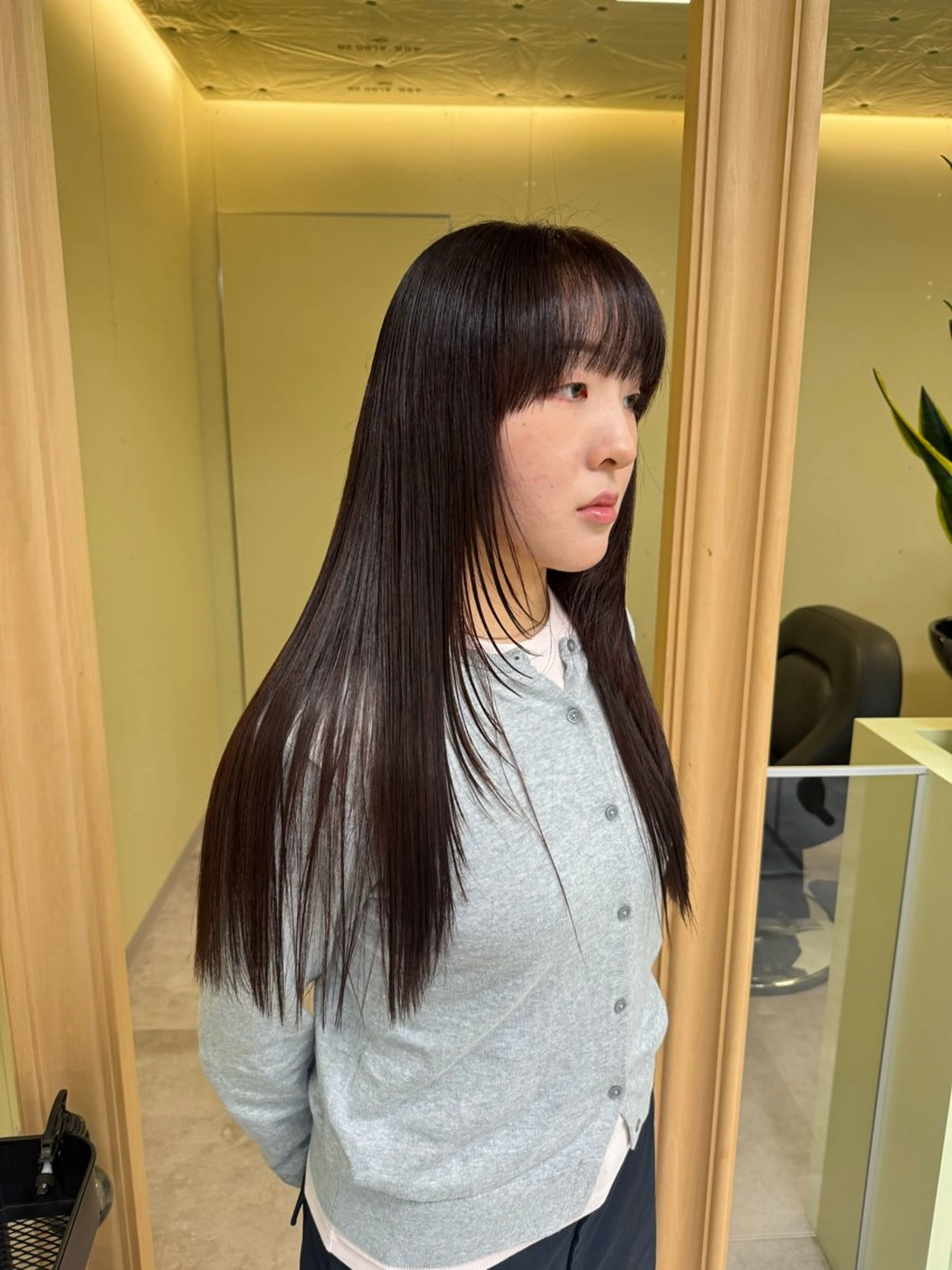 ロング 伶風/ボブ/ ヘーゼルベージュのヘアスタイル