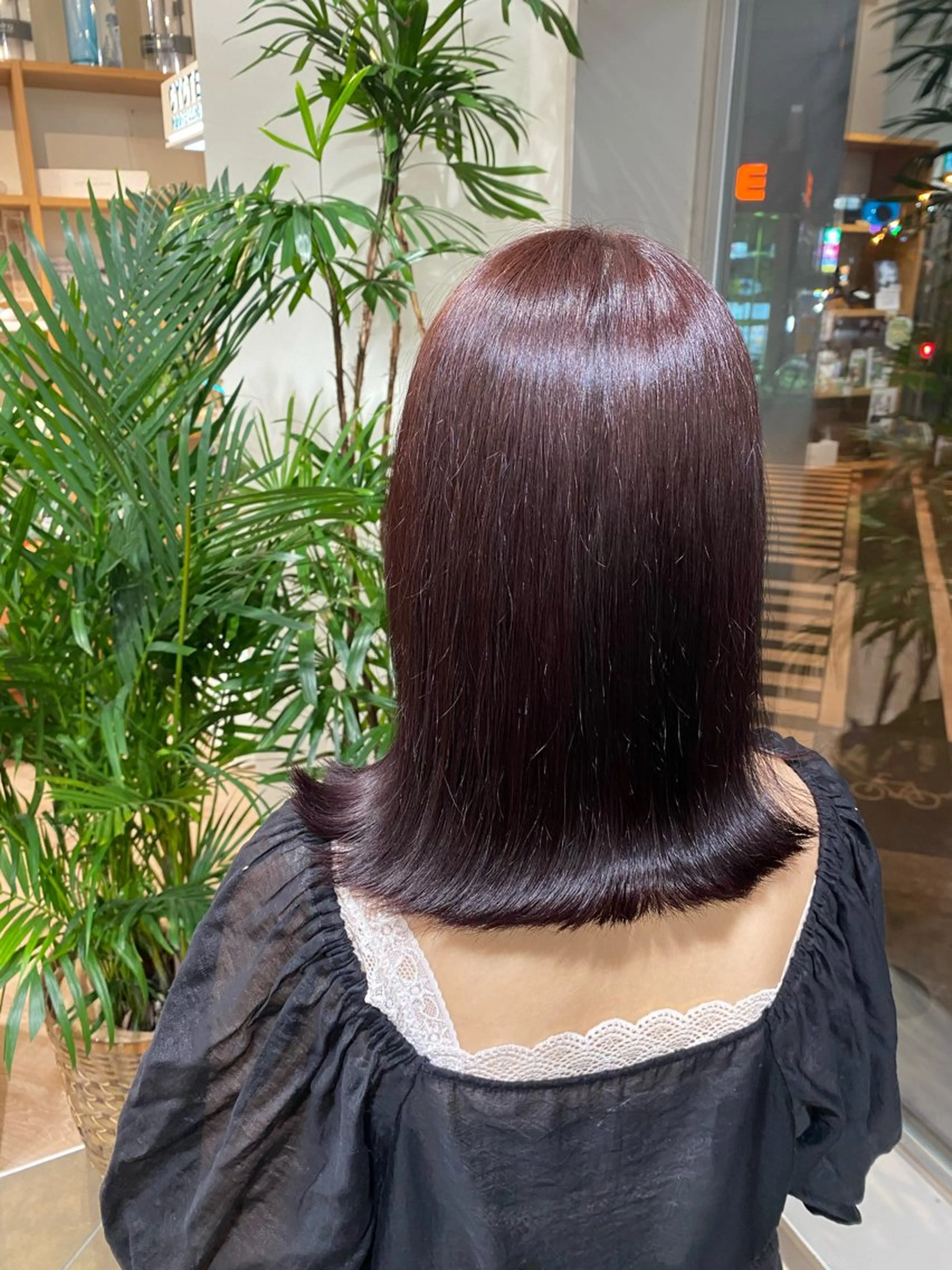 カラー みやもと みくのヘアスタイル