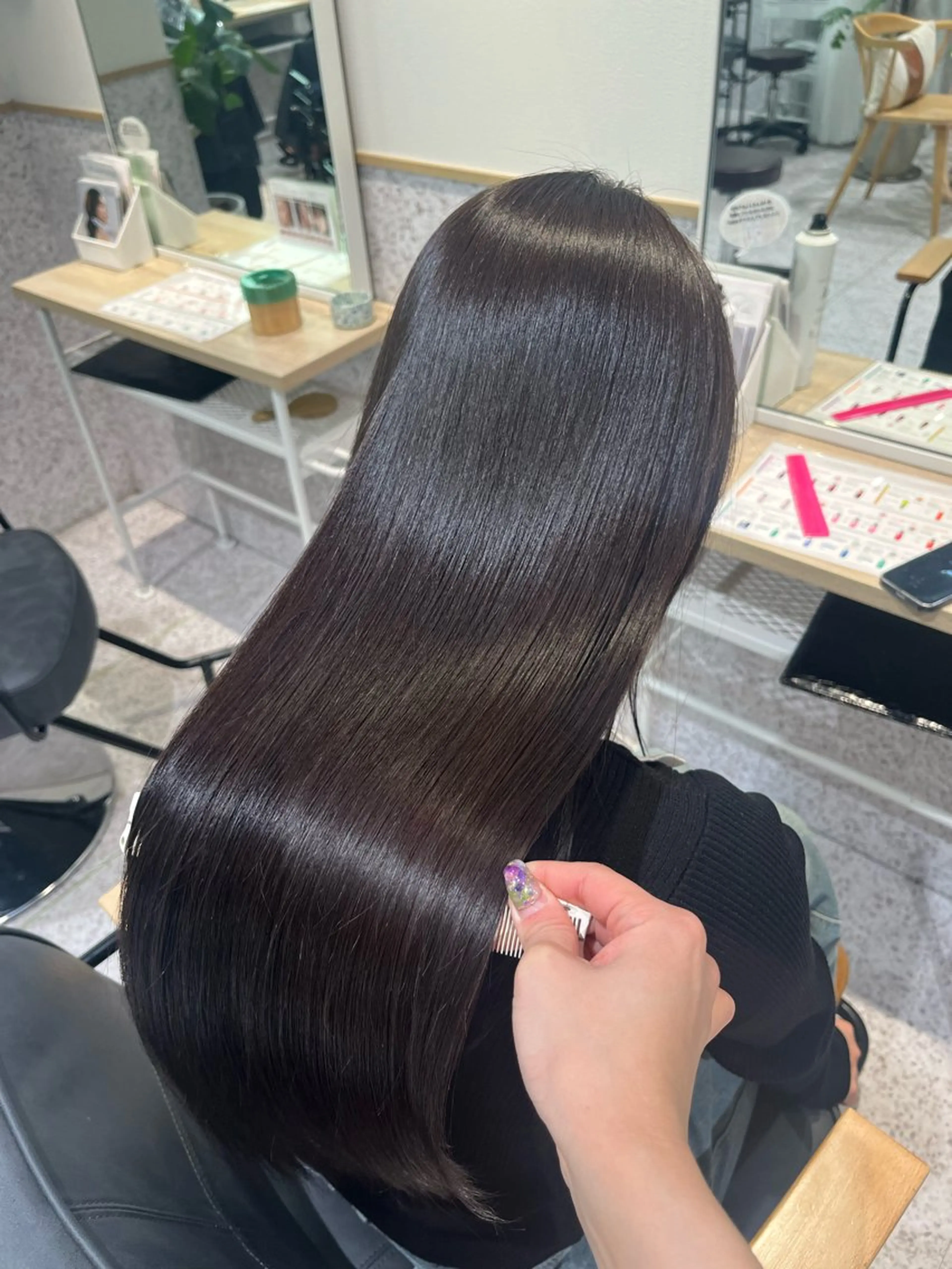🌼『美髪menu』ワンカラー＋髪質改善の写真