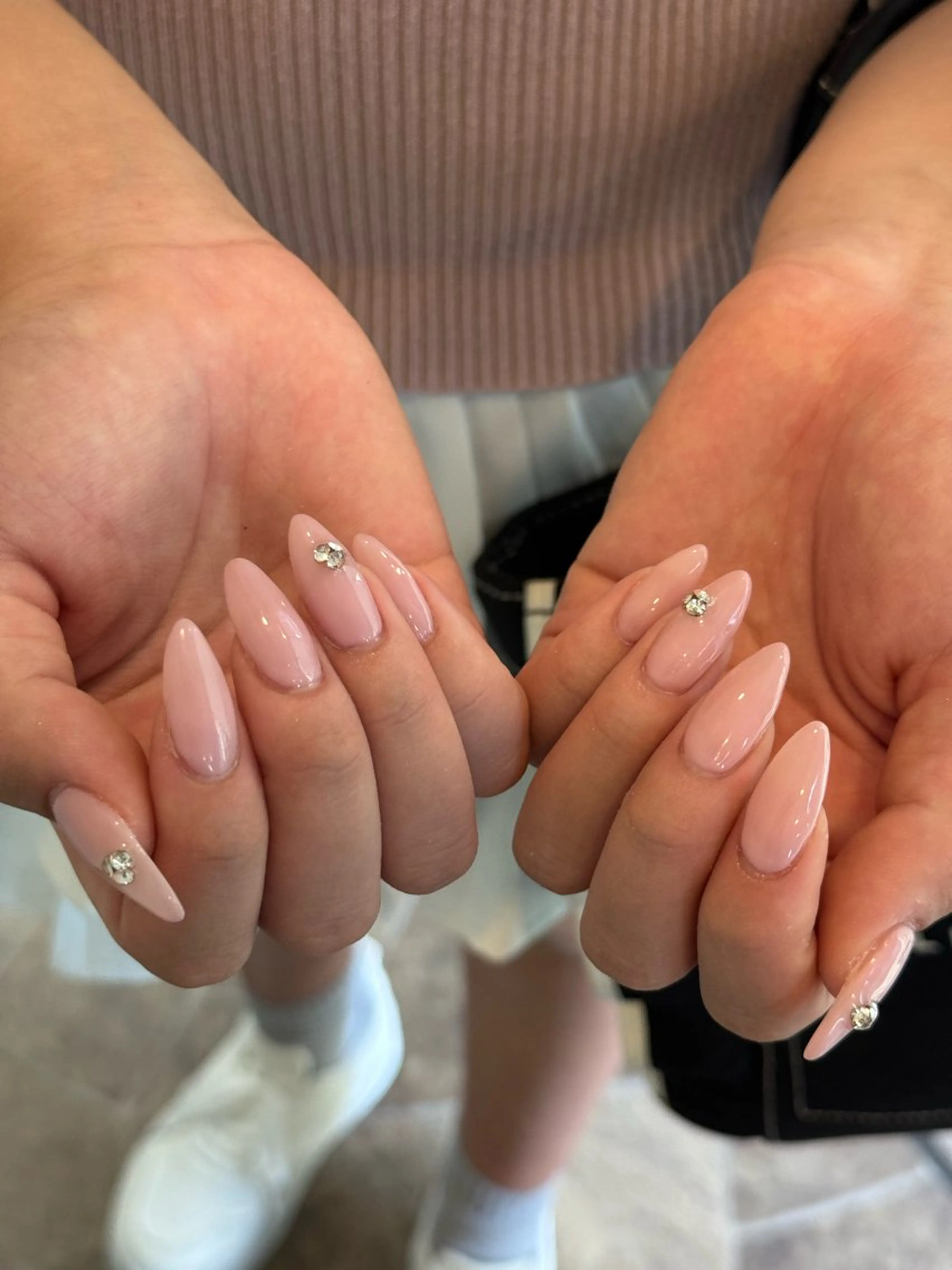 ネイル ピンク ハンドネイル WOLTOKYO渋谷 yunaのネイルデザイン