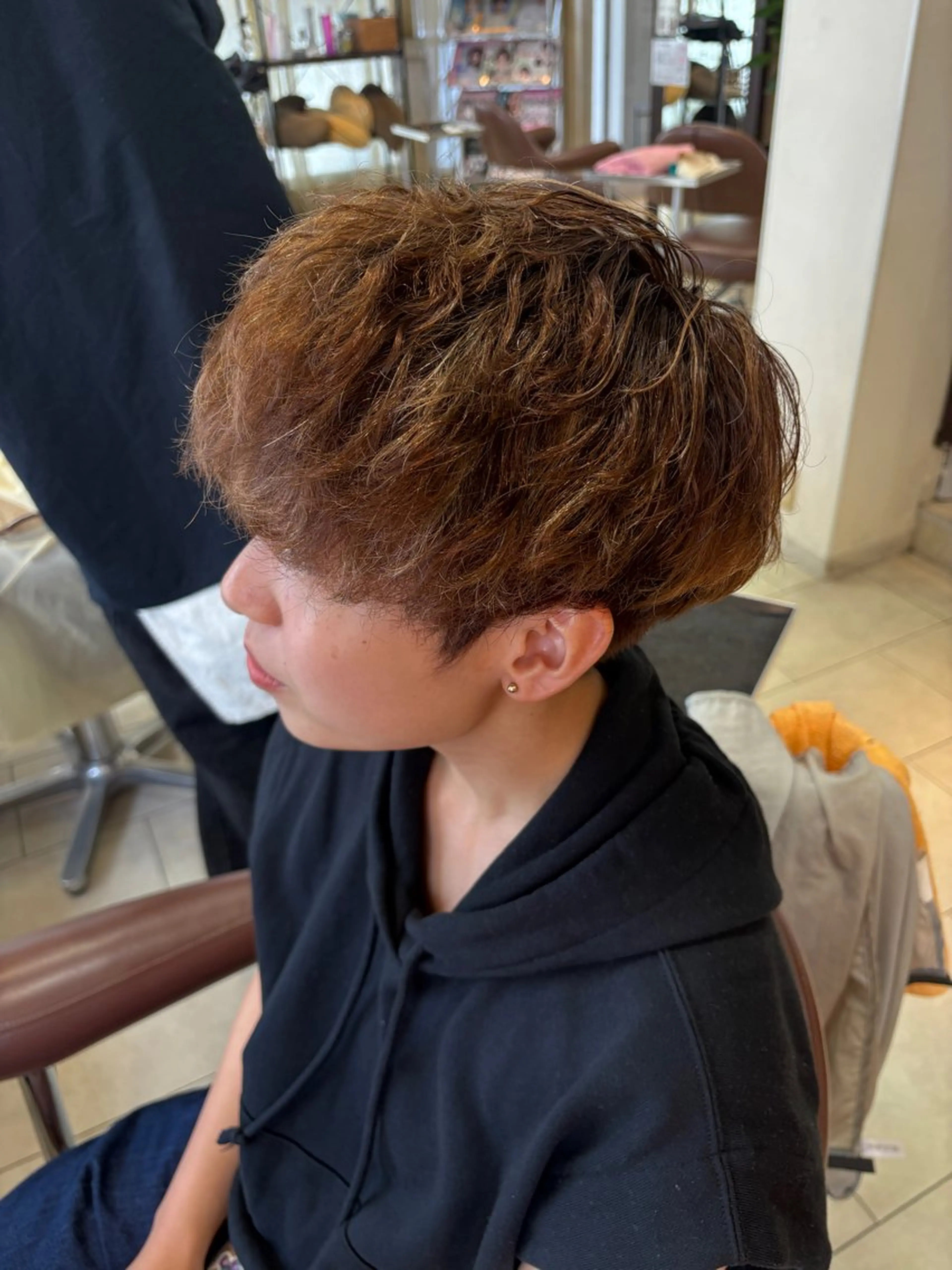 カラー メンズ 鳥ちゃん🐥/カラー /西中島/新大阪のヘアスタイル