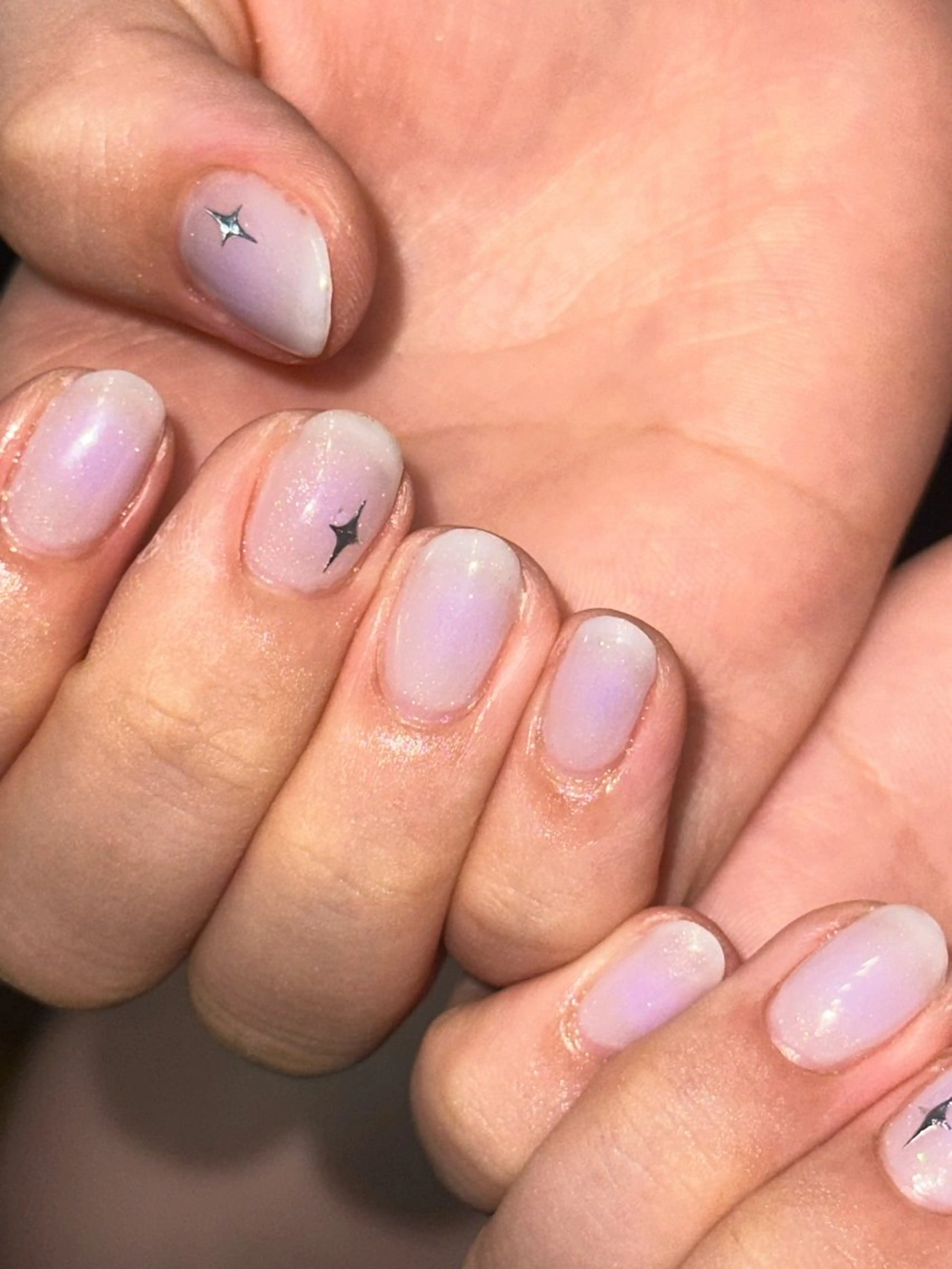 ネイル チークネイル nail&eye pang hinaのネイルデザイン