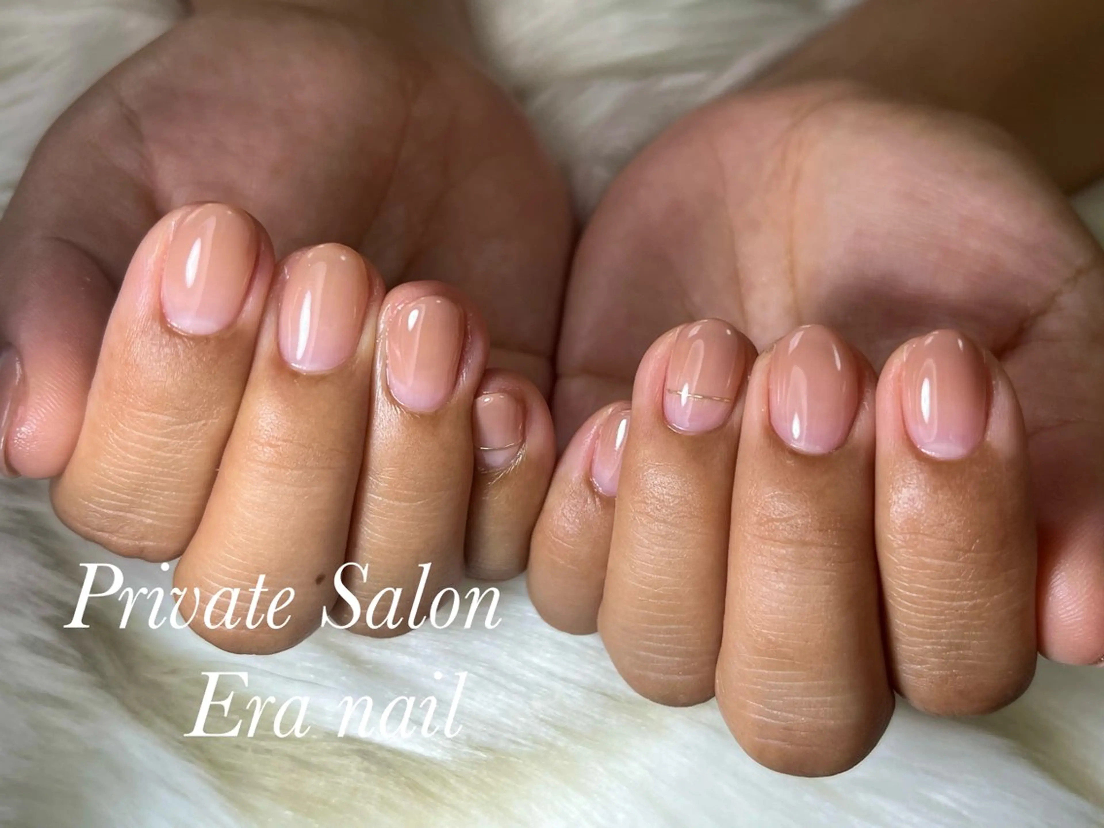 ネイル グラデーション ミラーネイル オフィスネイル Era nailのネイルデザイン