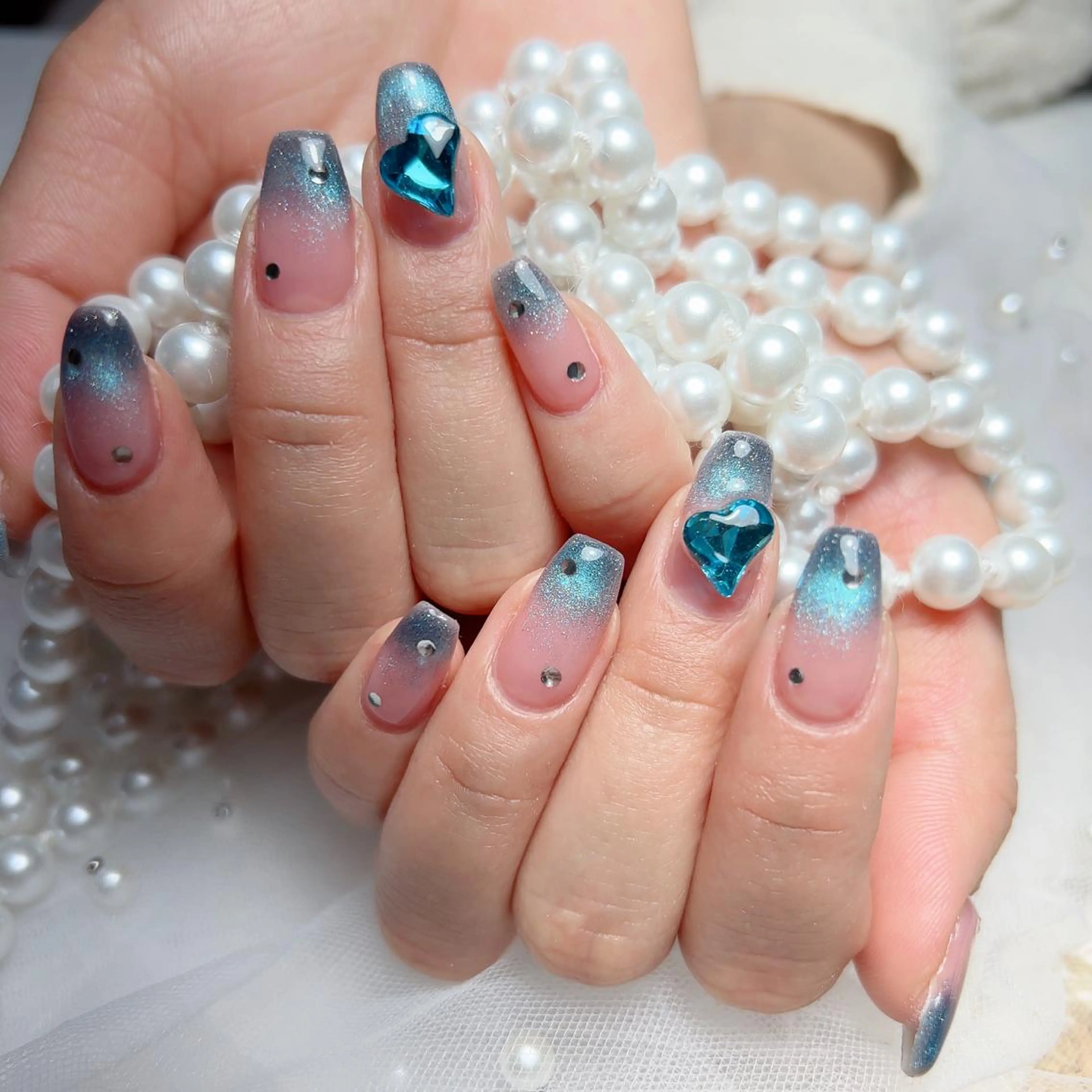 ネイル ハンドネイル M🌷nail 長さだし専門店のネイルデザイン