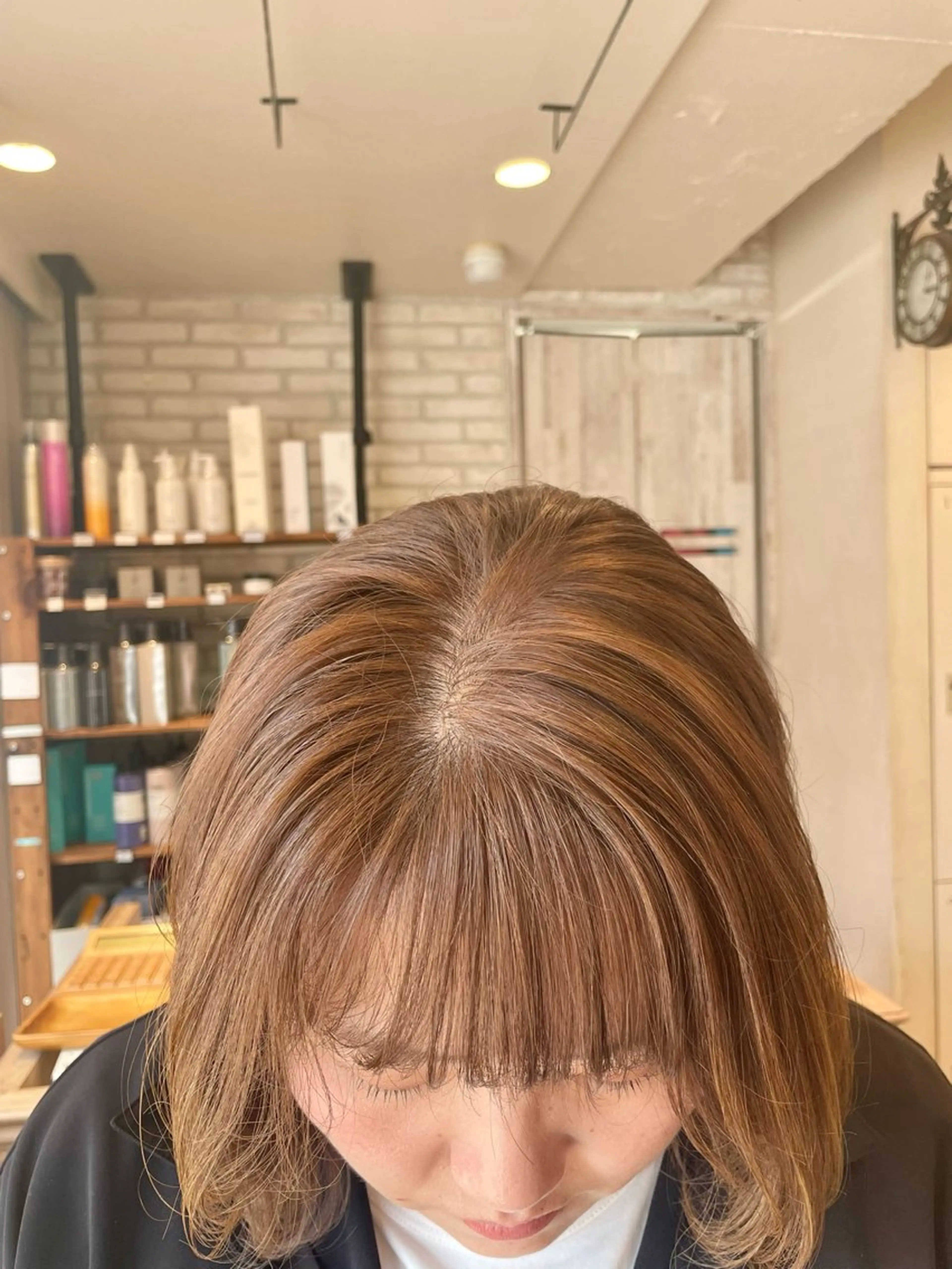 カラー カラーモデル募集中 🍒　豊田　愛のヘアスタイル