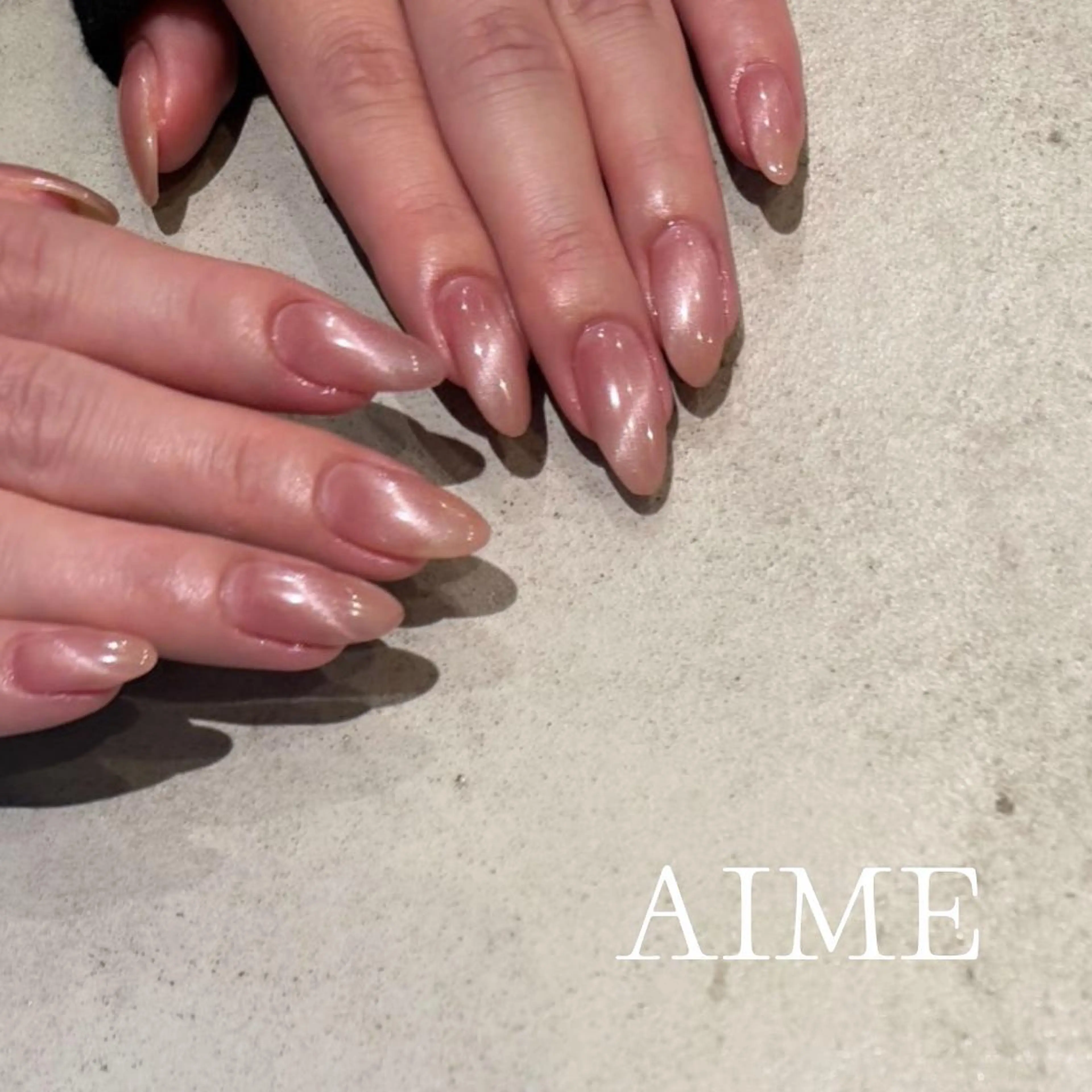 ネイル アートネイル ハンドネイル AIME （momo）のネイルデザイン