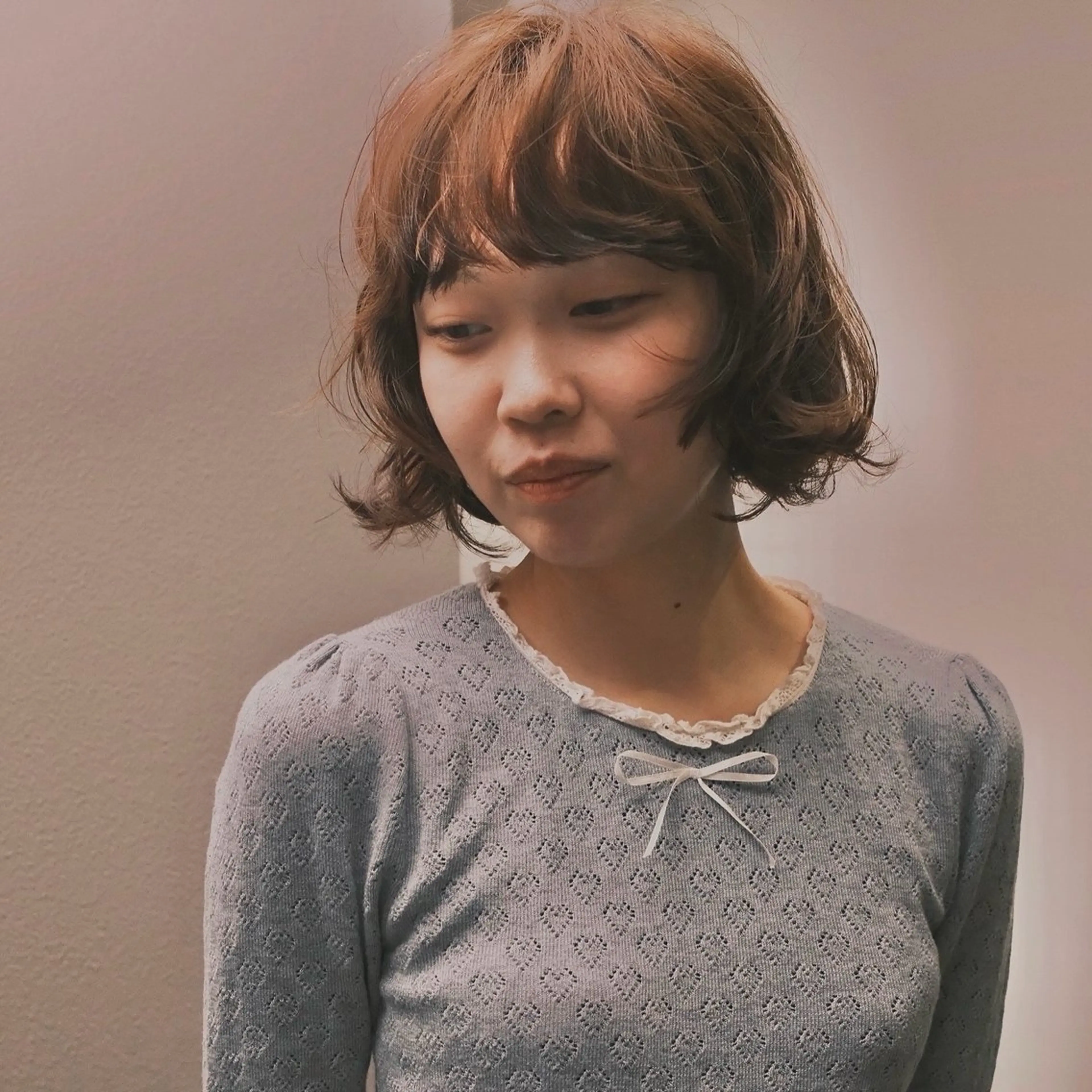 ショート パーマ パーマ/透明感カラー 元町🌱takutoのヘアスタイル