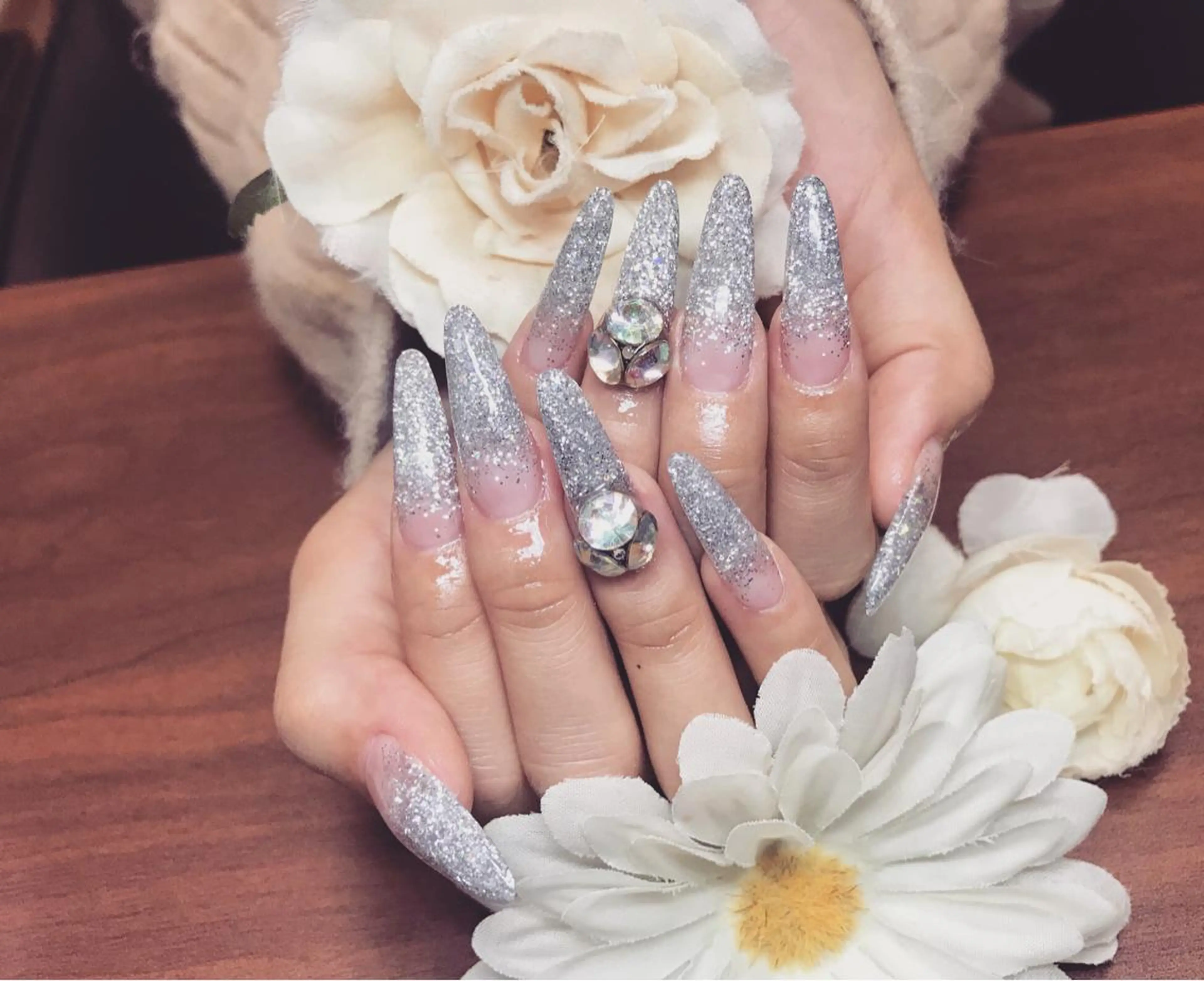 ネイル ラメ(グリッター) ラメグラデーション NAIL salon ACEのネイルデザイン