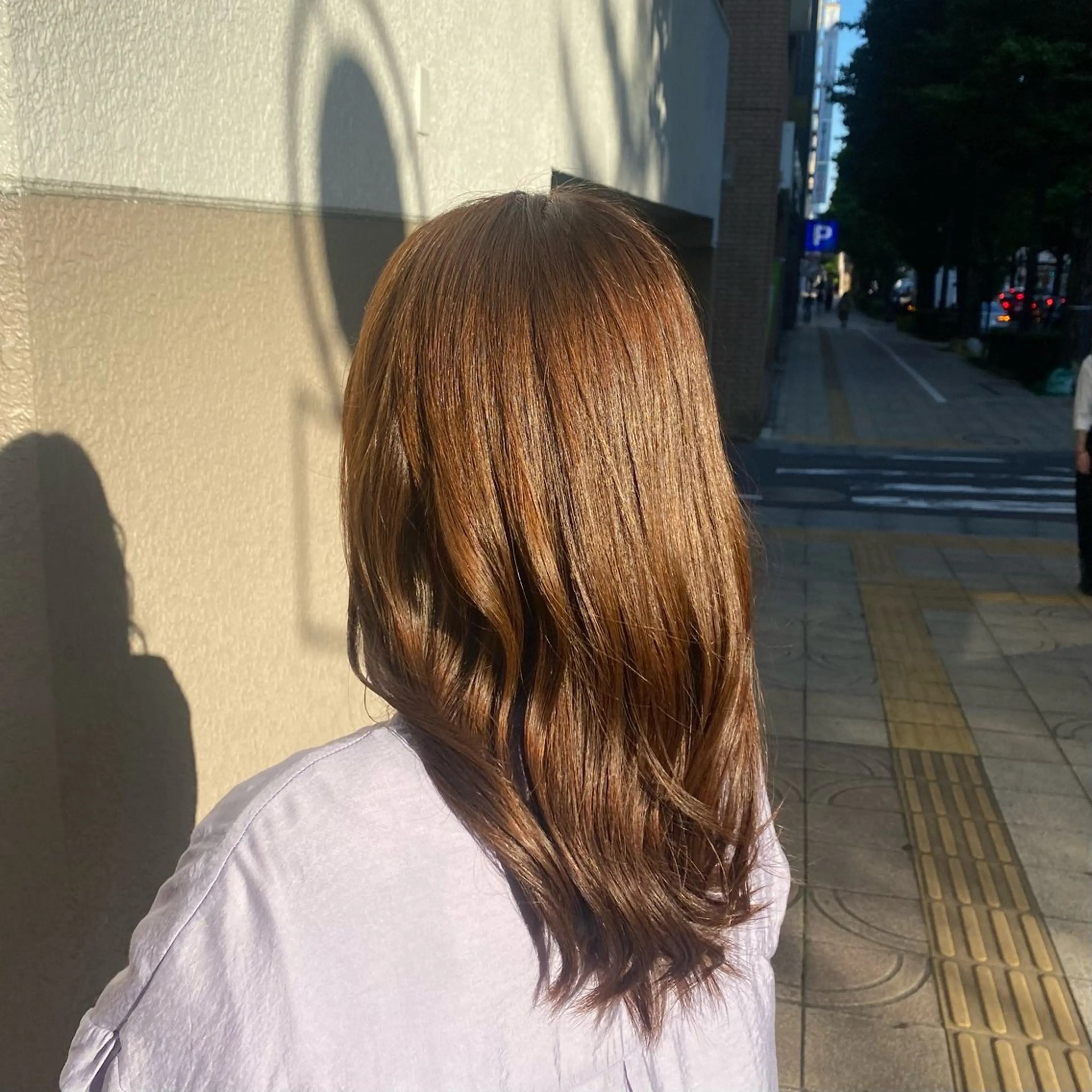 セミロング カラー 照井 美璃のマツエク・マツパデザイン