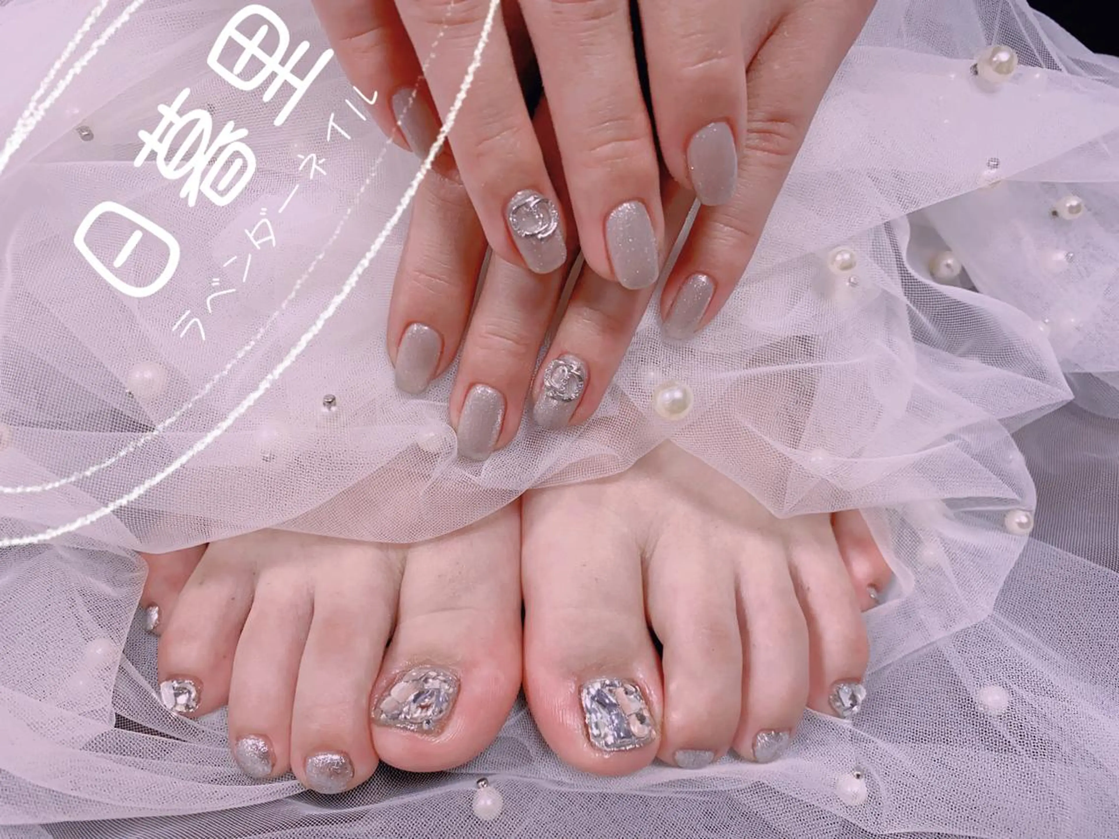 ネイル ラベンダー💖日暮里 ルル💖ネイルのネイルデザイン