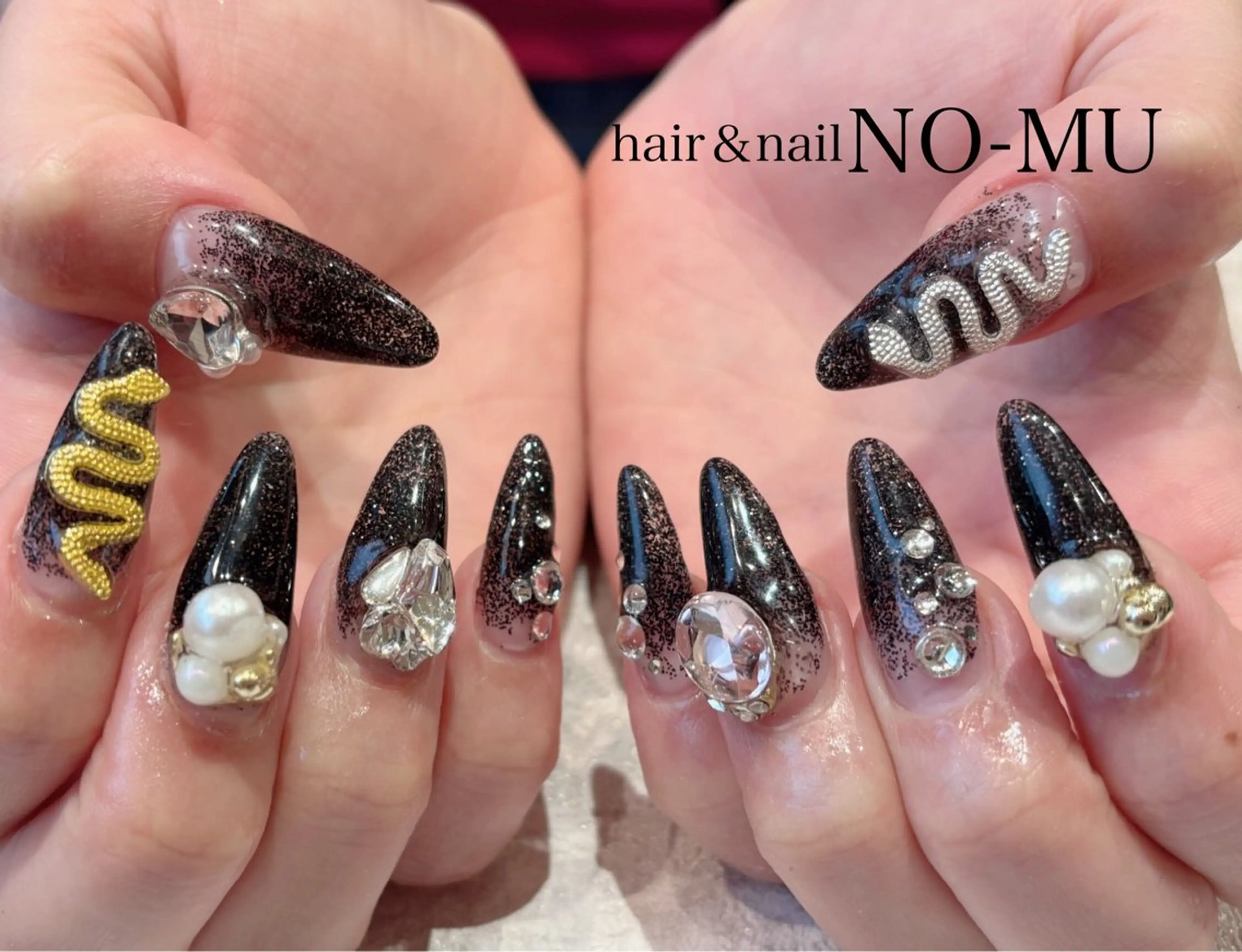 ネイル 持ち込み ハンドネイル hair＆nail NO-MU所属・hair＆nail NO-MUのネイルデザイン
