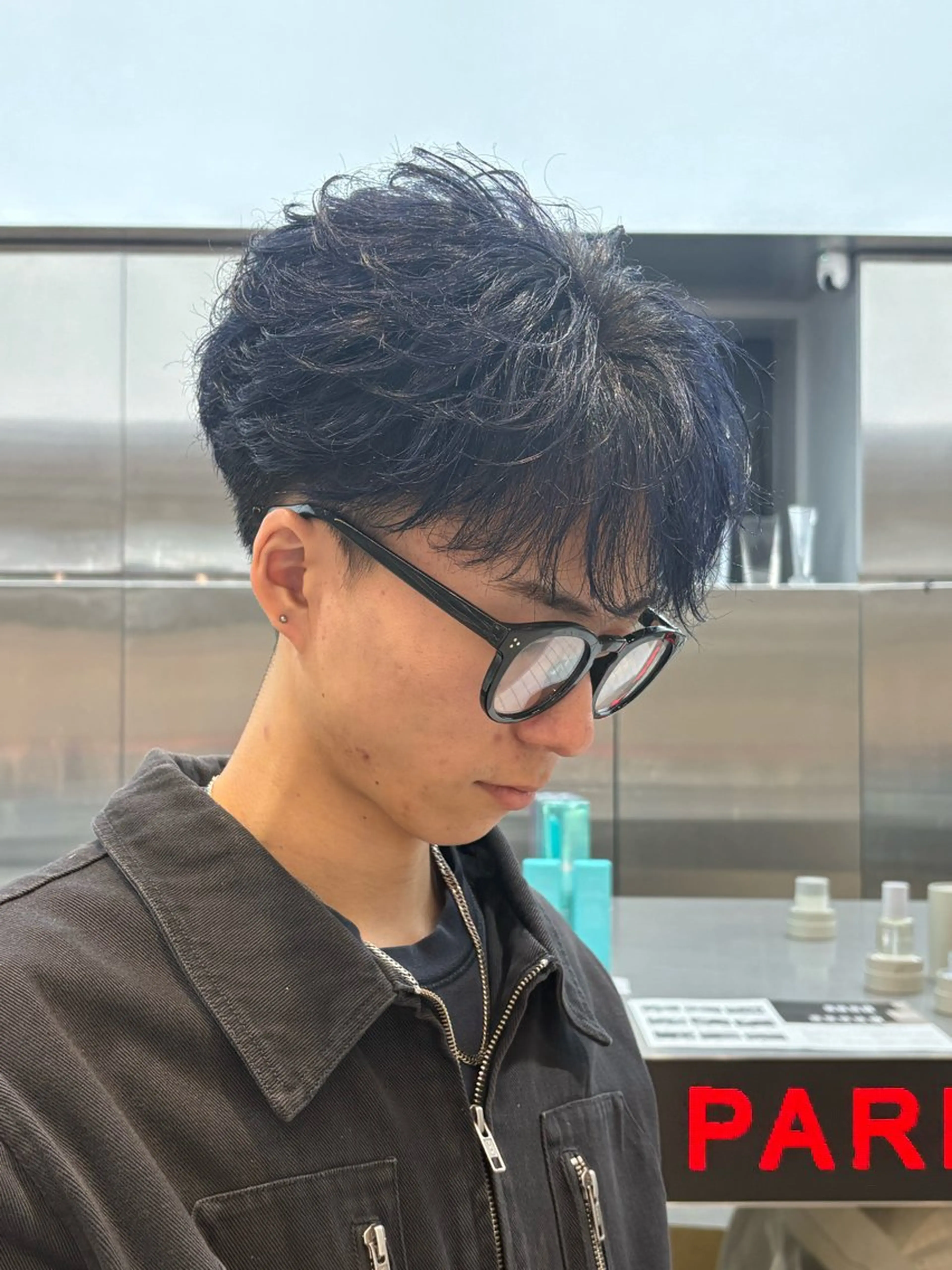 パーマ メンズ カット パーマ fifth 武正 琉生のヘアスタイル