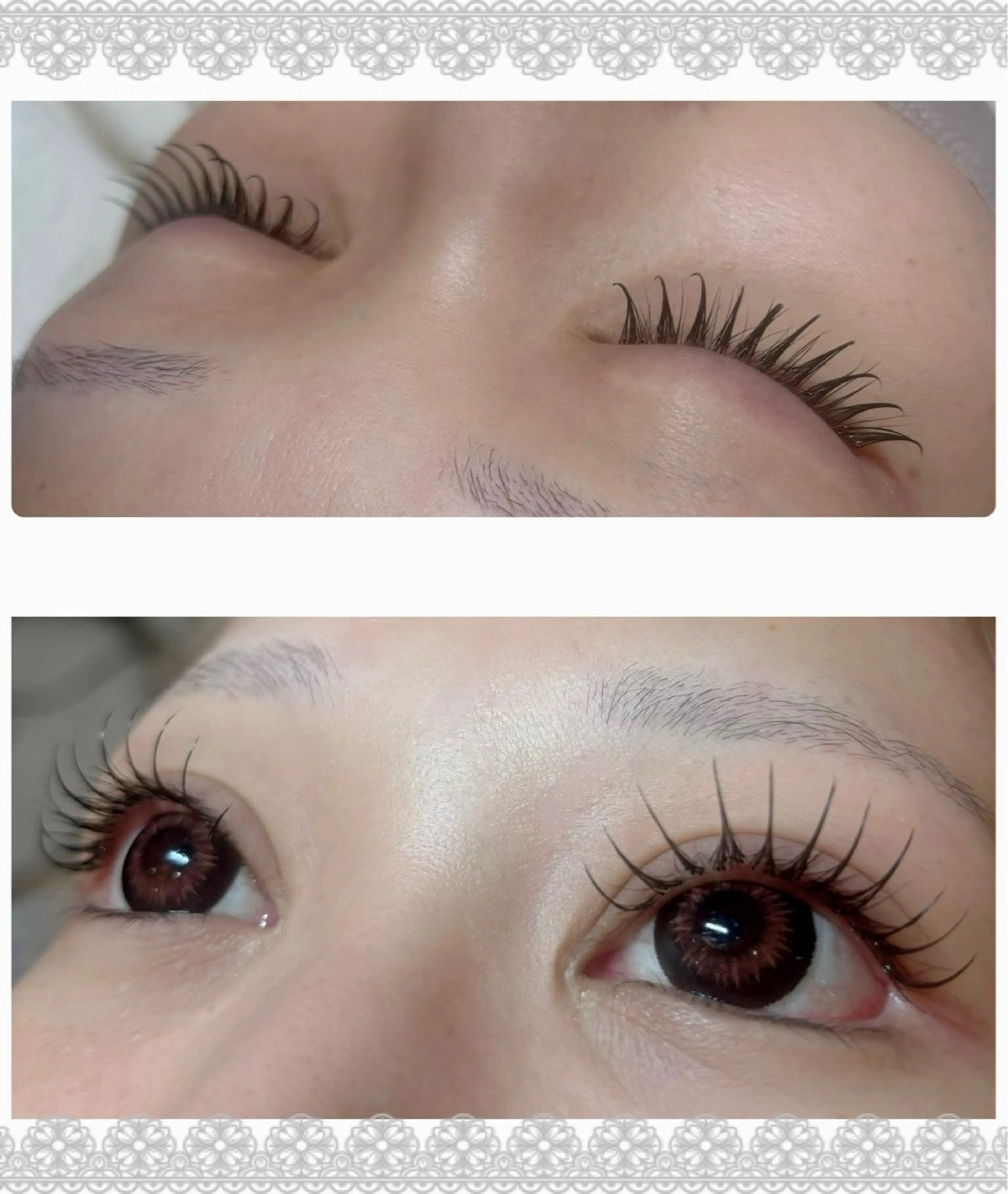 マツエク・マツパ Cカール フラットラッシュ Yamada Marikoのマツエク・マツパデザイン