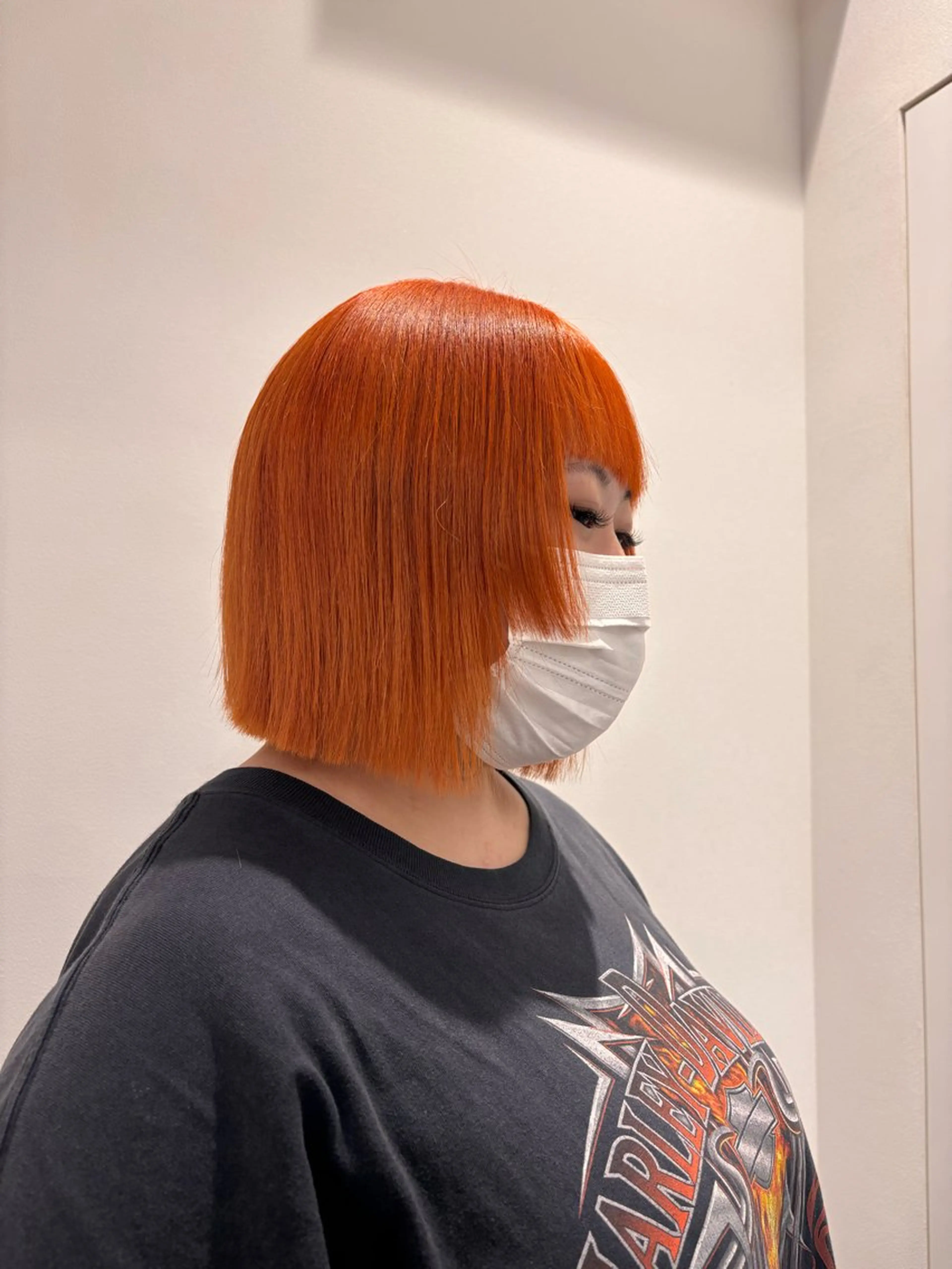 ショート カット ヘアカラー Bob🌟ブリーチ カラー🦋RENAのヘアスタイル