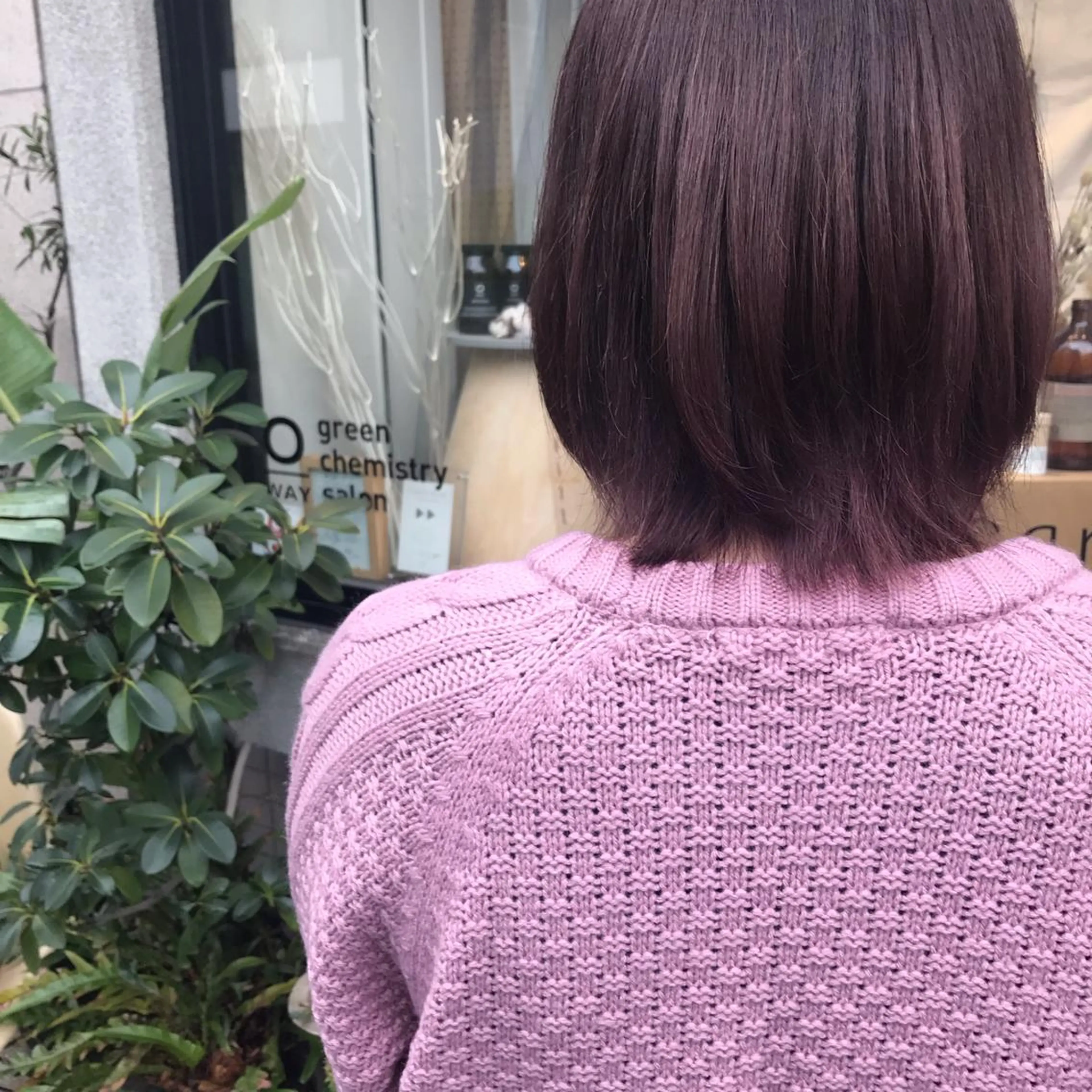 ショート カット ヘアカラー トリートメント 艶髪color💎髪 質改善ストレート大吉のヘアスタイル