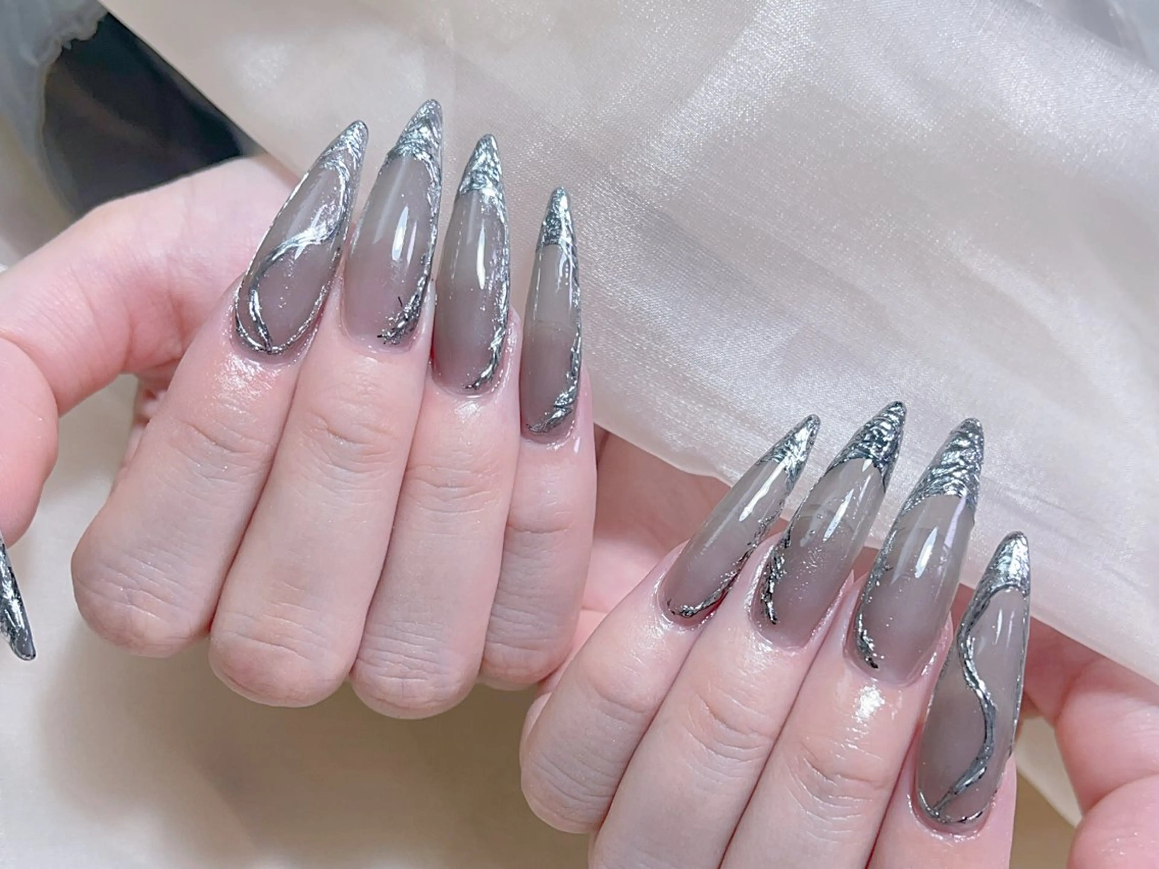 ネイル 🎀ネイルサロン エクラYUI🎀のネイルデザイン