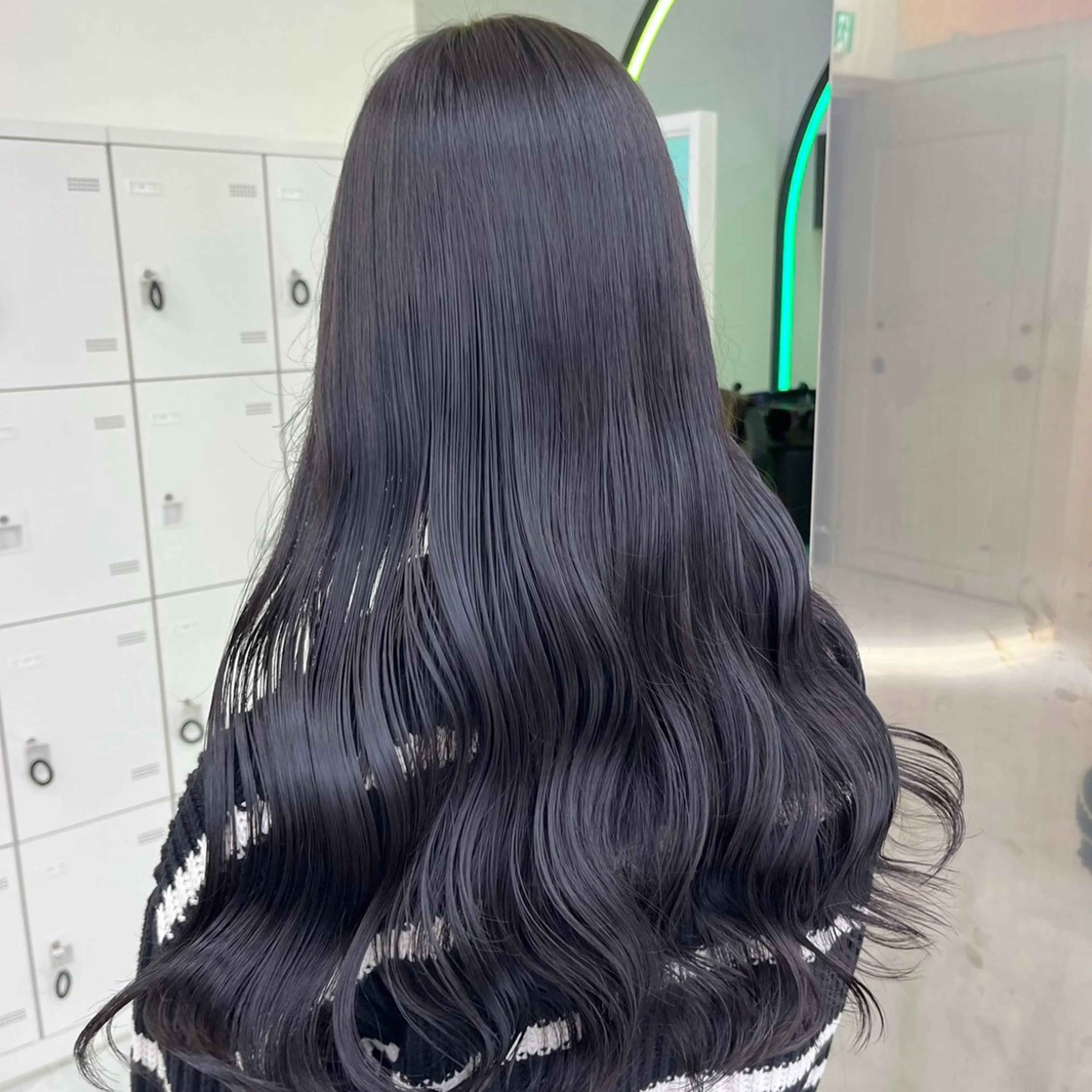 ロング カラー ヘアアレンジ ヘアカラー トリートメント ヘッドスパ ヘアセット ‎🤍韓国ボブ/ 縮毛矯正🪽‪ひかりのヘアスタイル