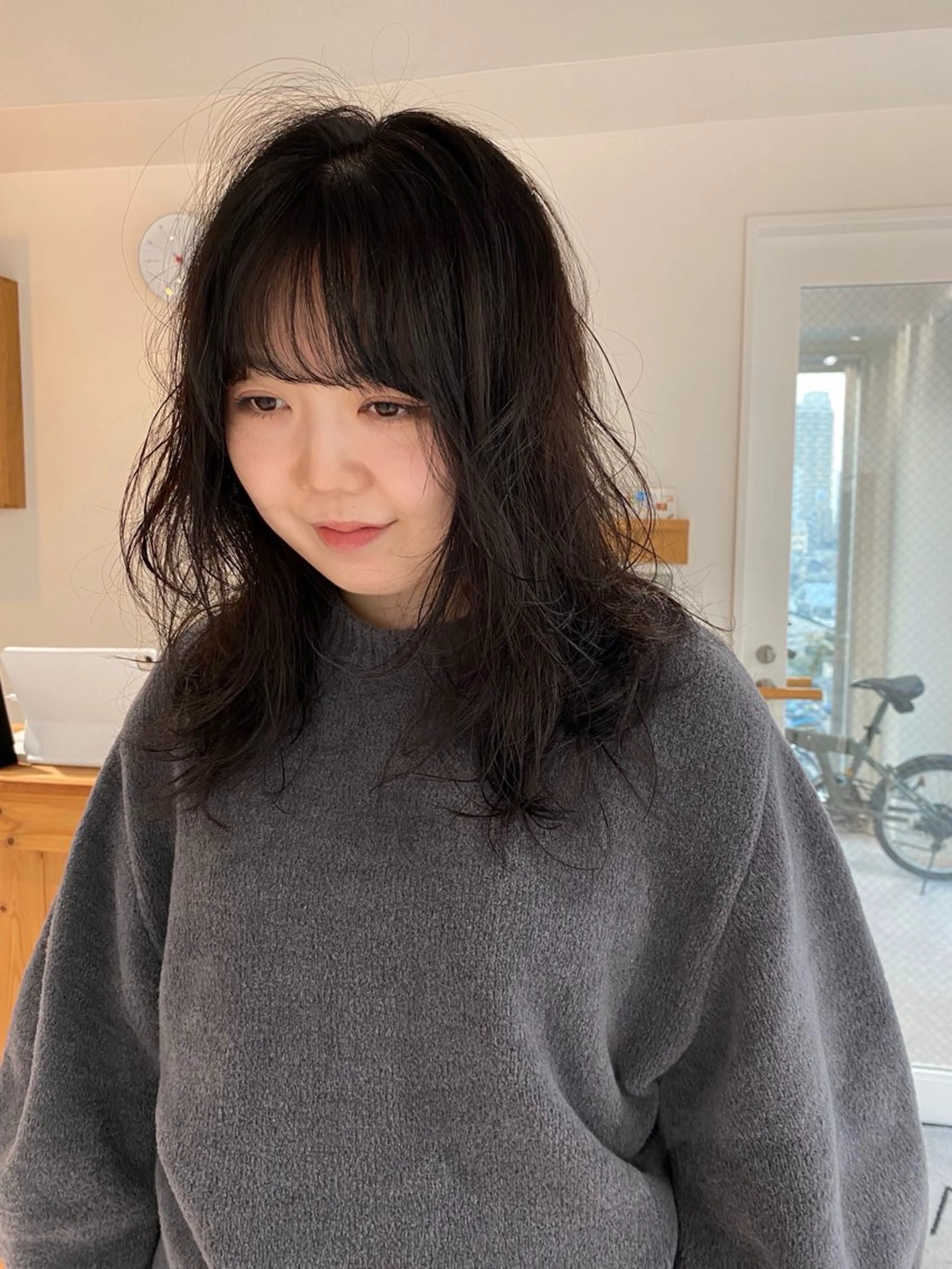 セミロング カラー セミロングパーマ カット ヘアカラー iroha/ n.w.h🎀のヘアスタイル