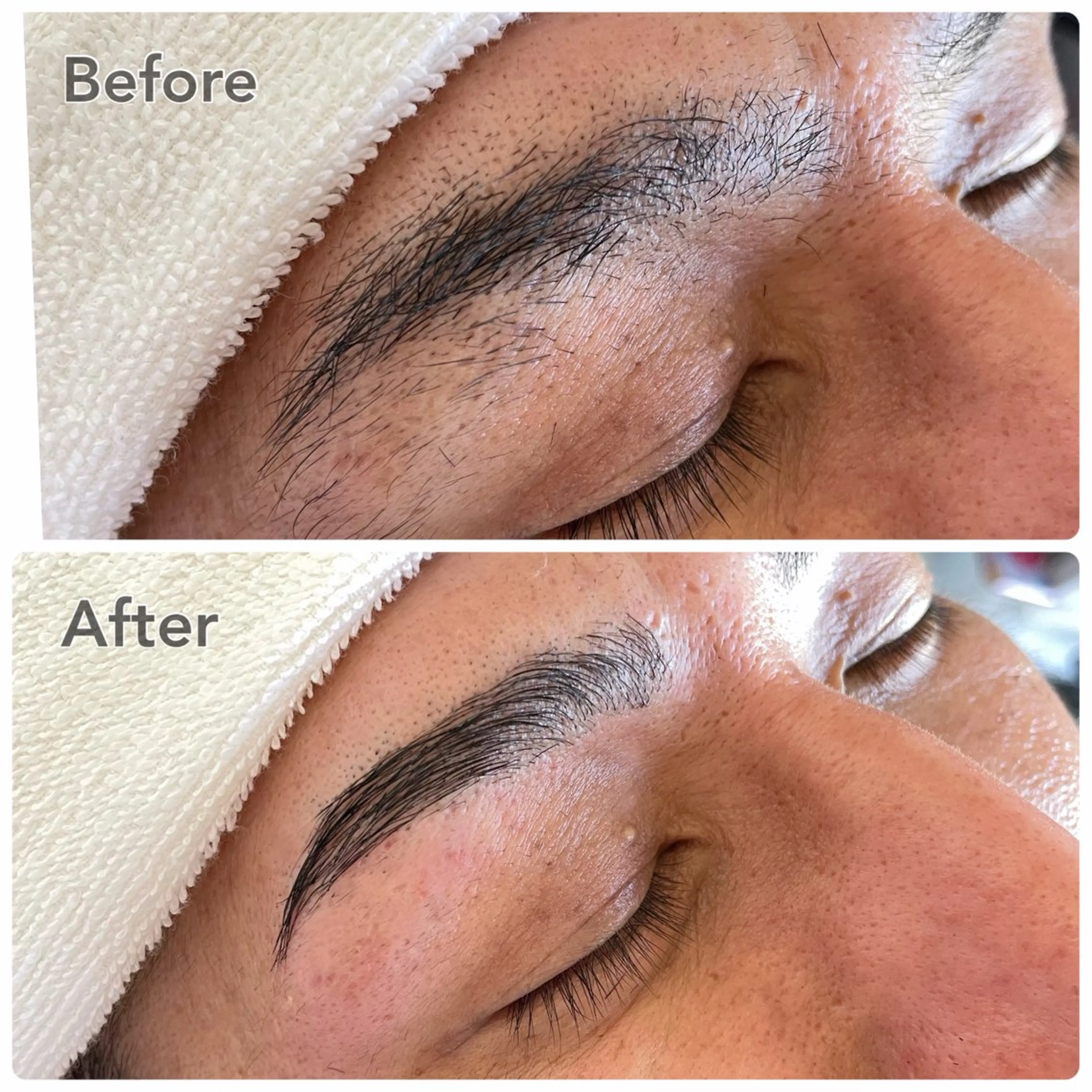 メンズ アイブロウ メンズアイブロウ 眉毛ワックス脱毛 ワックス脱毛 眉カット その他(アイブロウ) 電髪倶楽部✂️ 〜美膳〜YUKIの眉毛・アイブロウイメージ