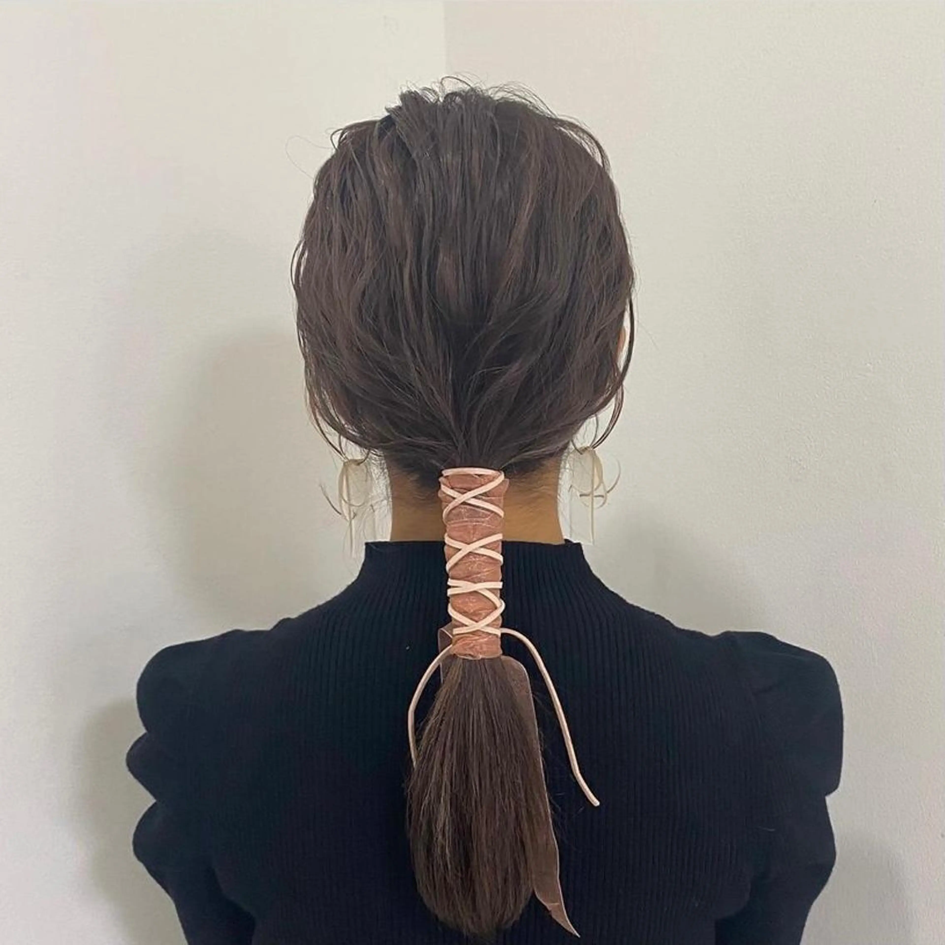 セミロング ヘアアレンジ Crea la Luce 天神西通り店【クレアラルーチェ】所属・クレアラルーチェ 天神西通りのマツエク・マツパデザイン