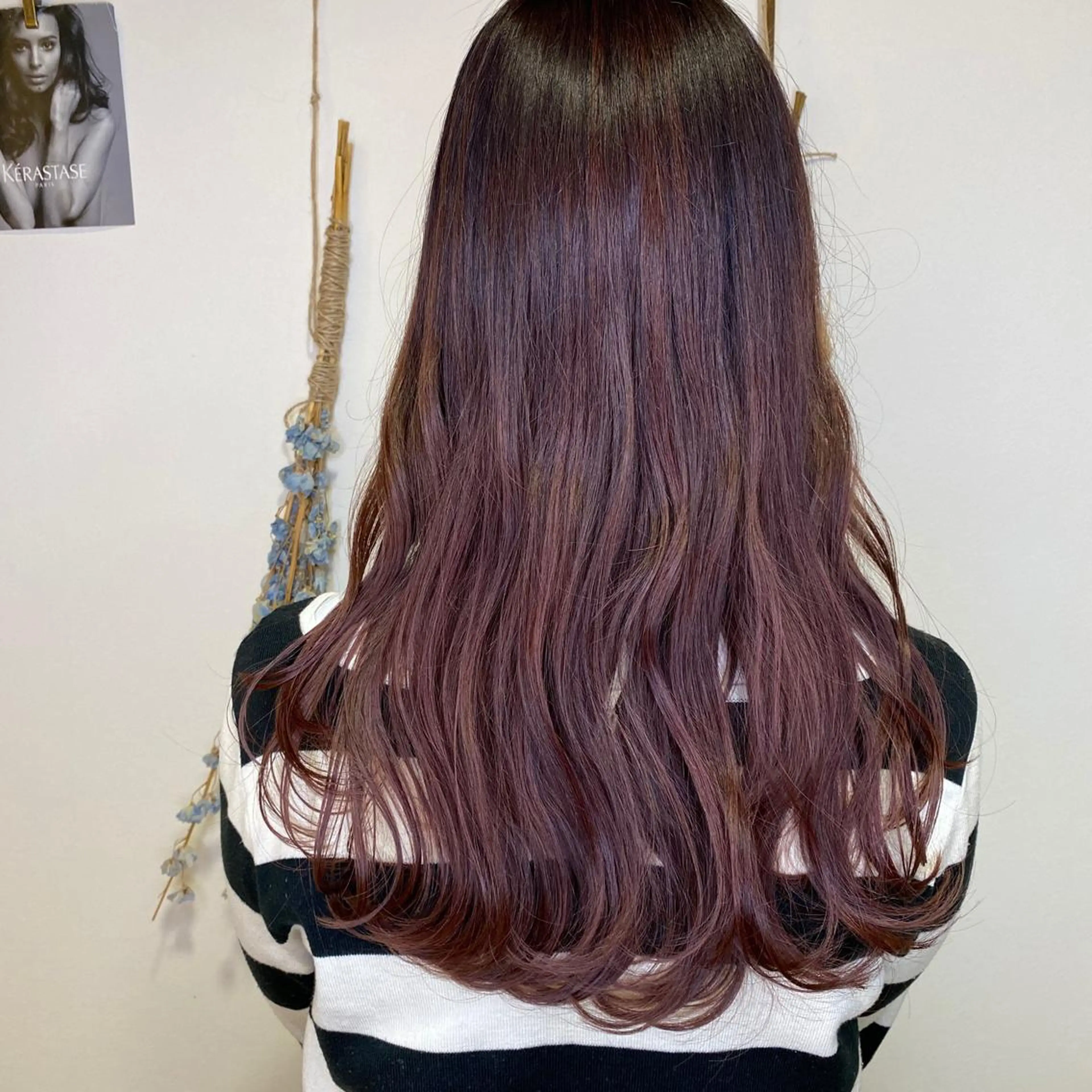 ロング 長井 麻帆のヘアスタイル