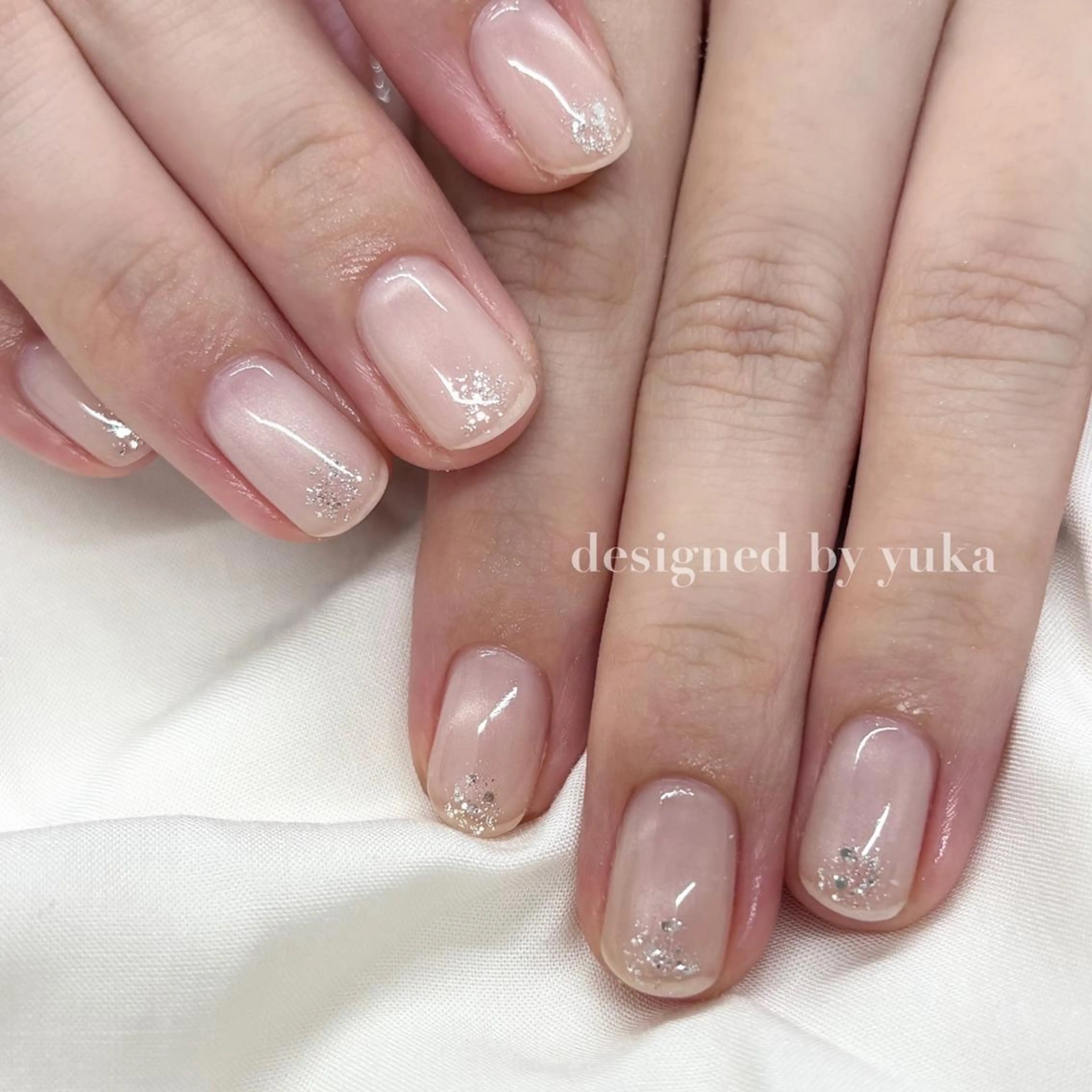 ネイル 新宿代々木/韓国系 ワンホン/aya🫧のネイルデザイン