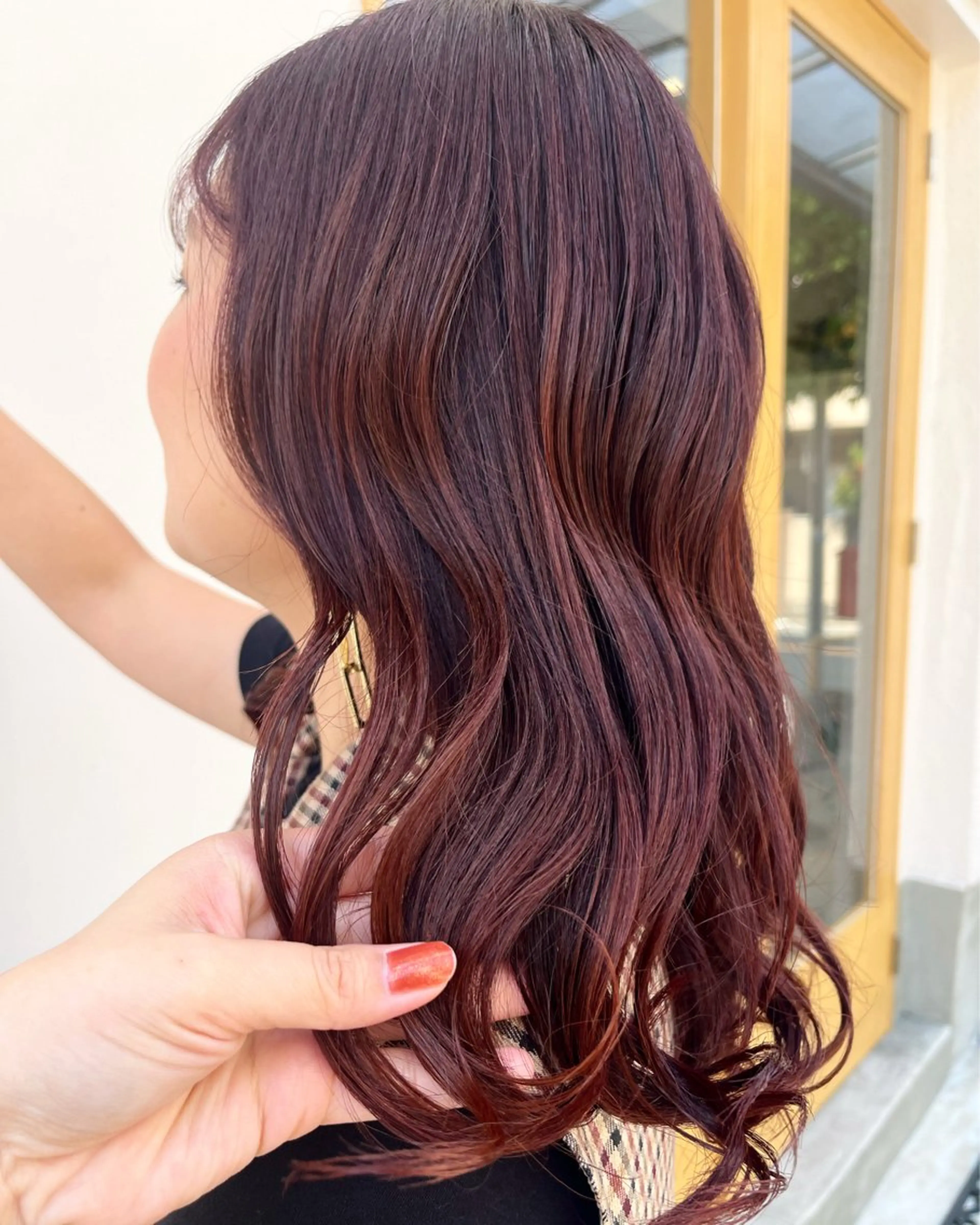 セミロング rivegauche yasuokaのヘアスタイル