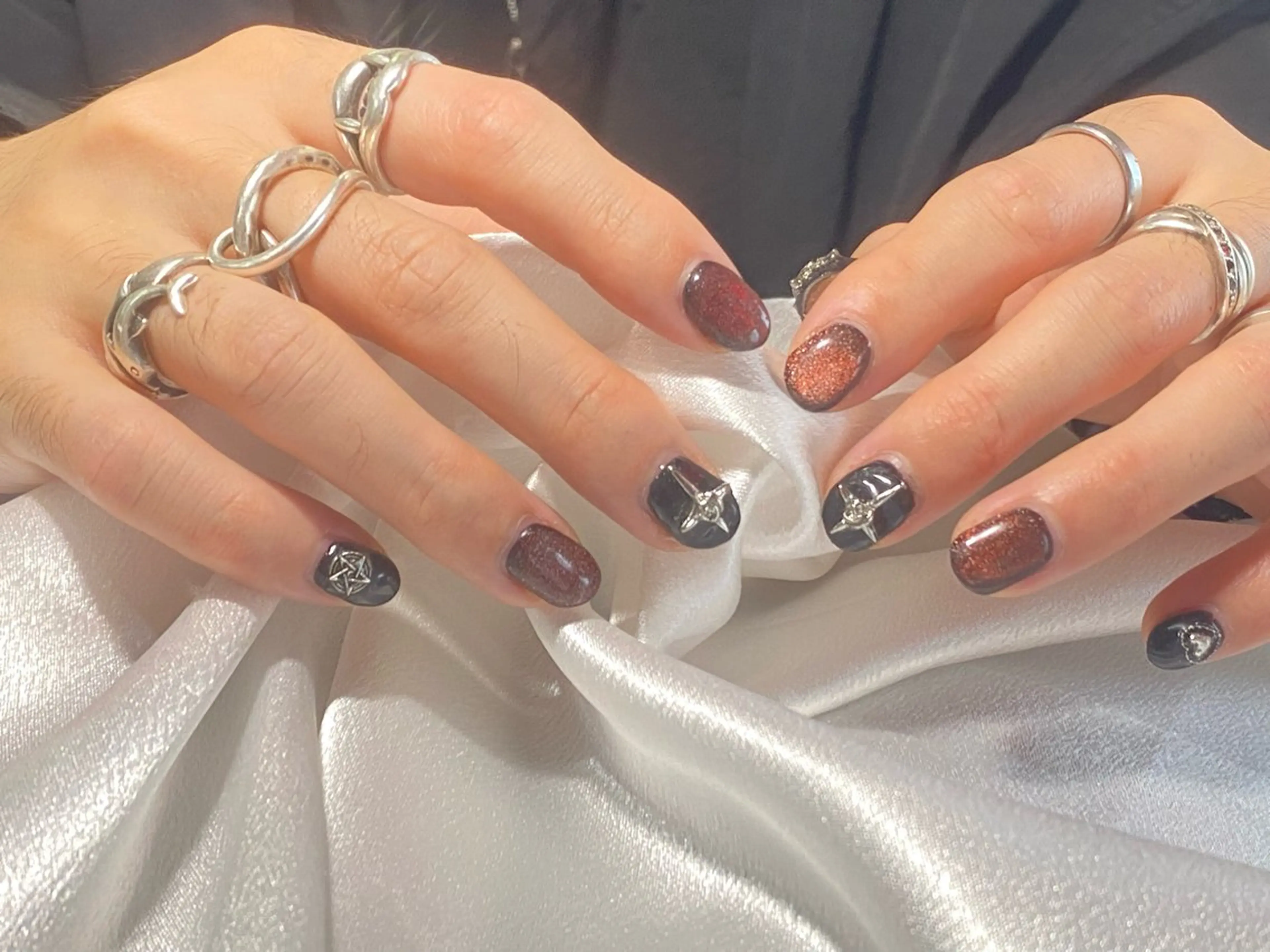 ネイル ハンドネイル calme-和-所属・calme -和-のネイルデザイン