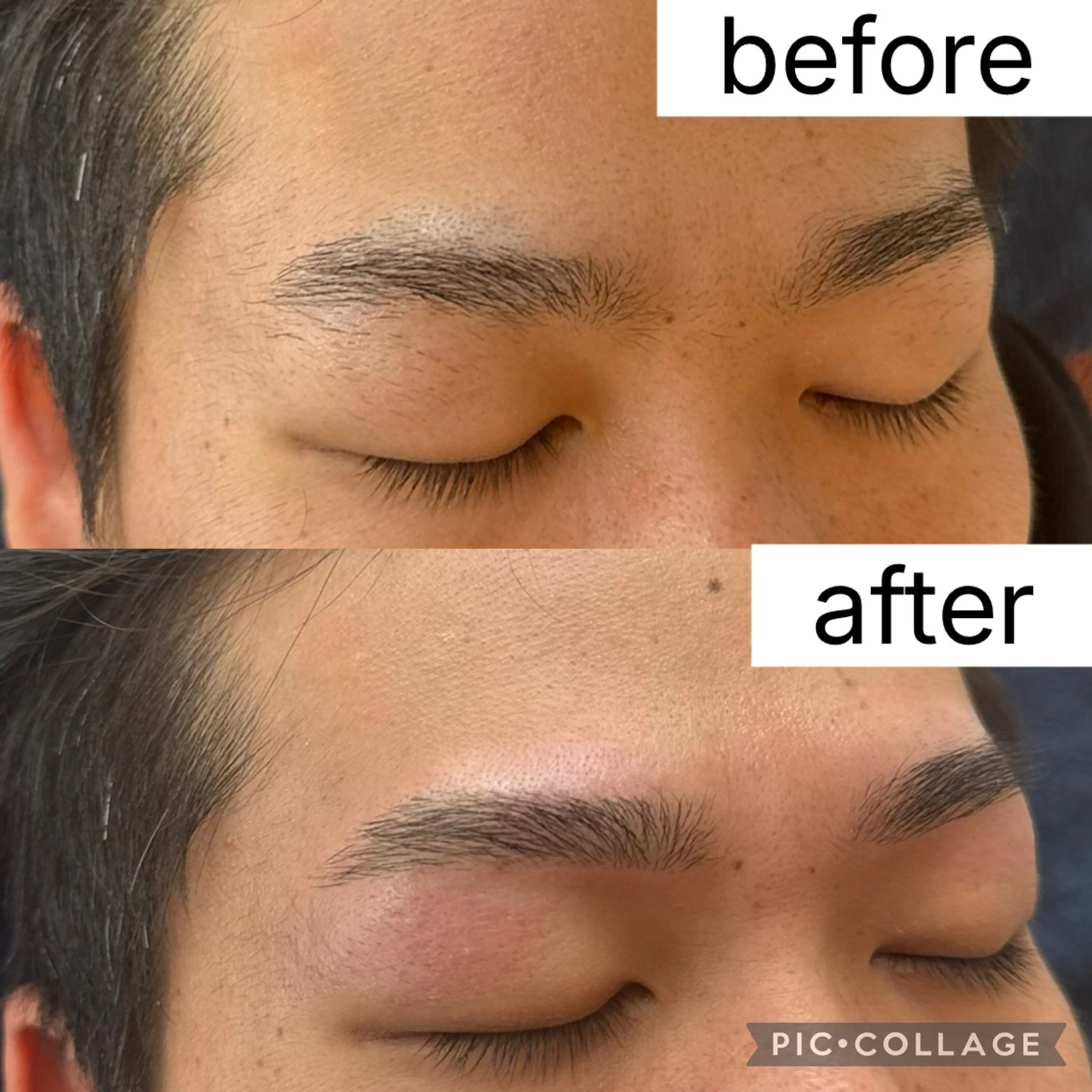 アイブロウ 眉毛ワックス脱毛 ワックス脱毛 眉カット その他(アイブロウ) 眉毛/小顔/ハーブ 🌼hikaruの眉毛・アイブロウイメージ