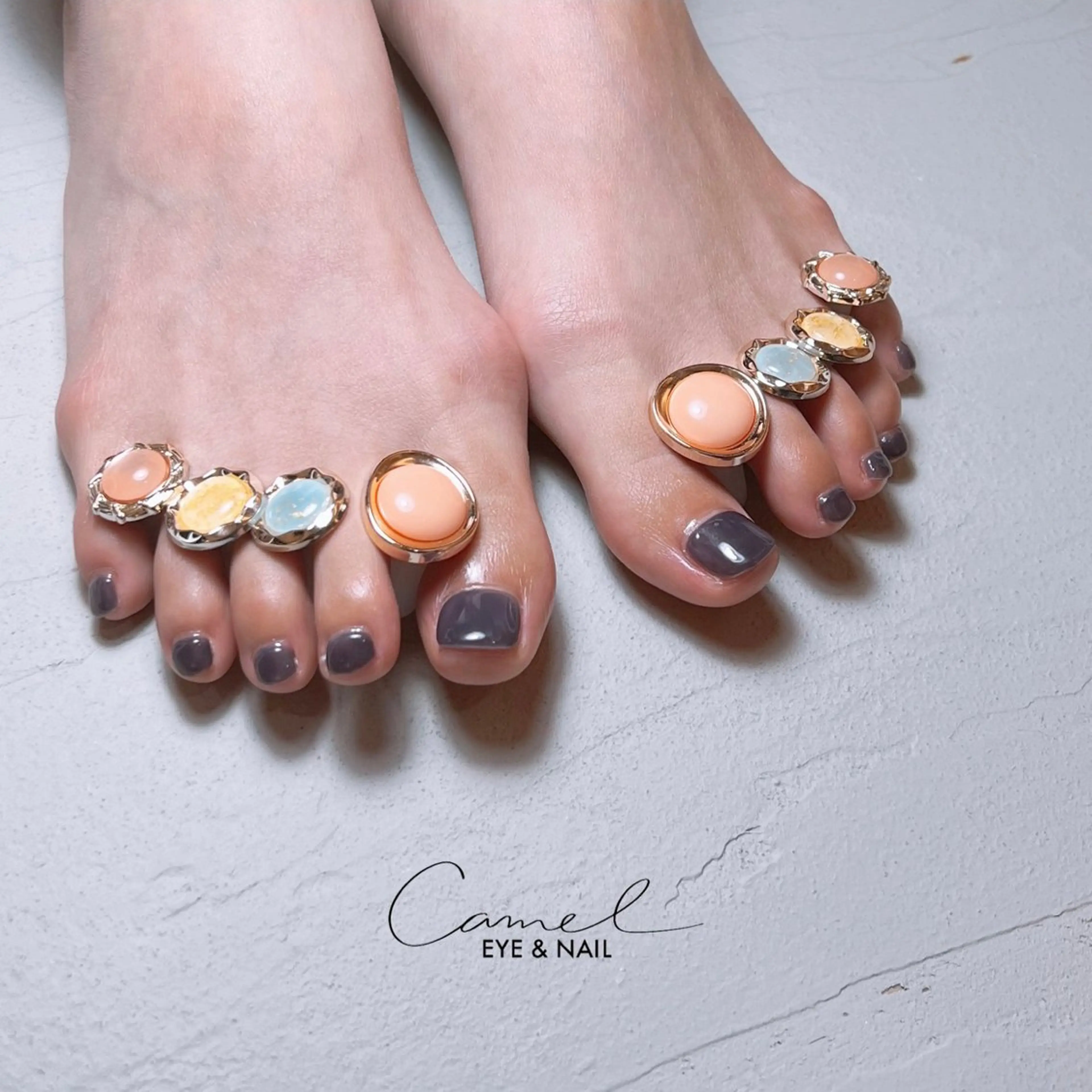 ネイル フットネイル camel ～eye & nail ～所属・camel NAKAMURAのネイルデザイン
