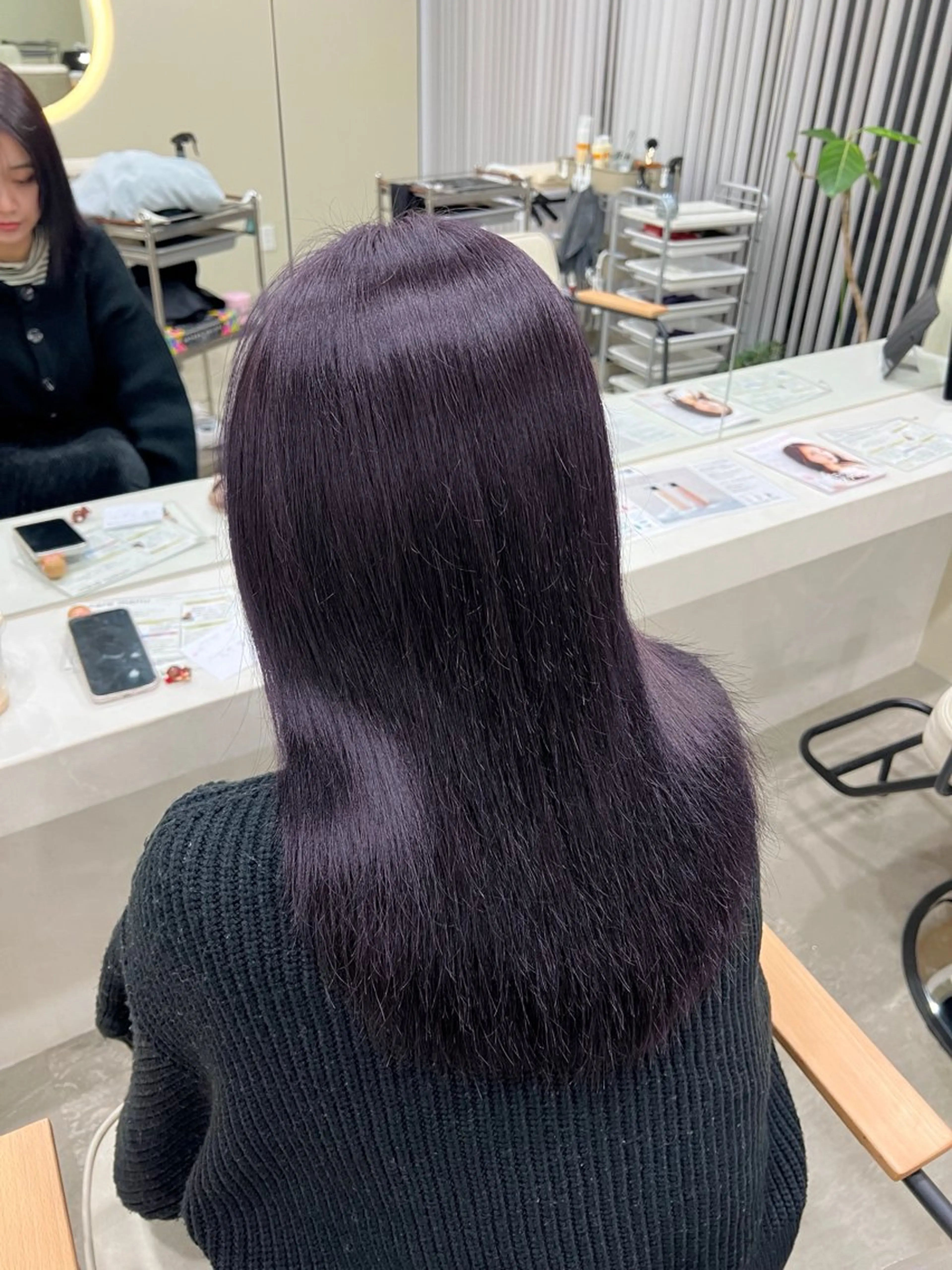 セミロング カラー カット ヘアカラー トリートメント tomu/天神大名/ 透明感カラー🐴のヘアスタイル