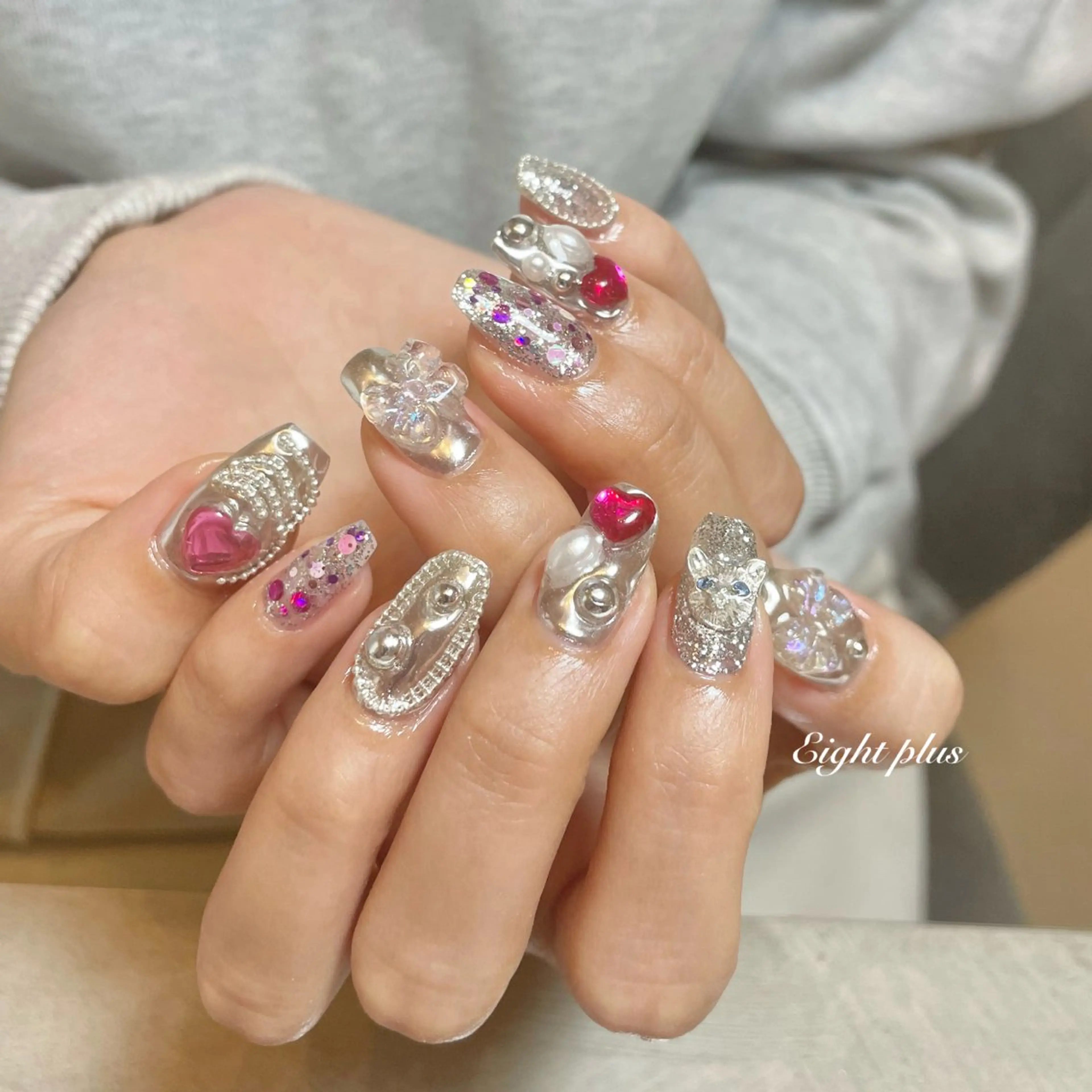 ネイル ハンドネイル Eight plusのネイルデザイン