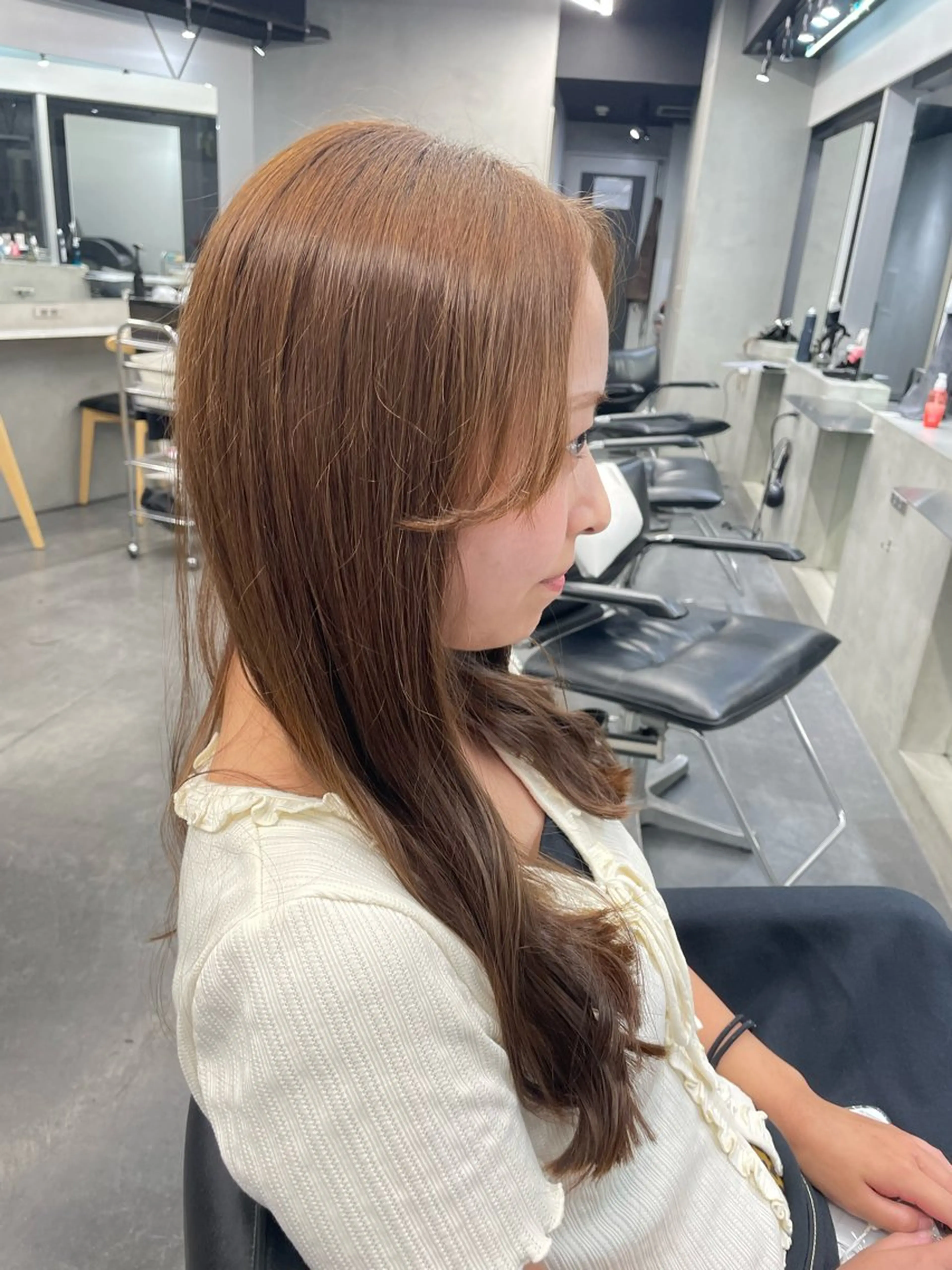 ロング トリートメント 松田 優斗のヘアスタイル