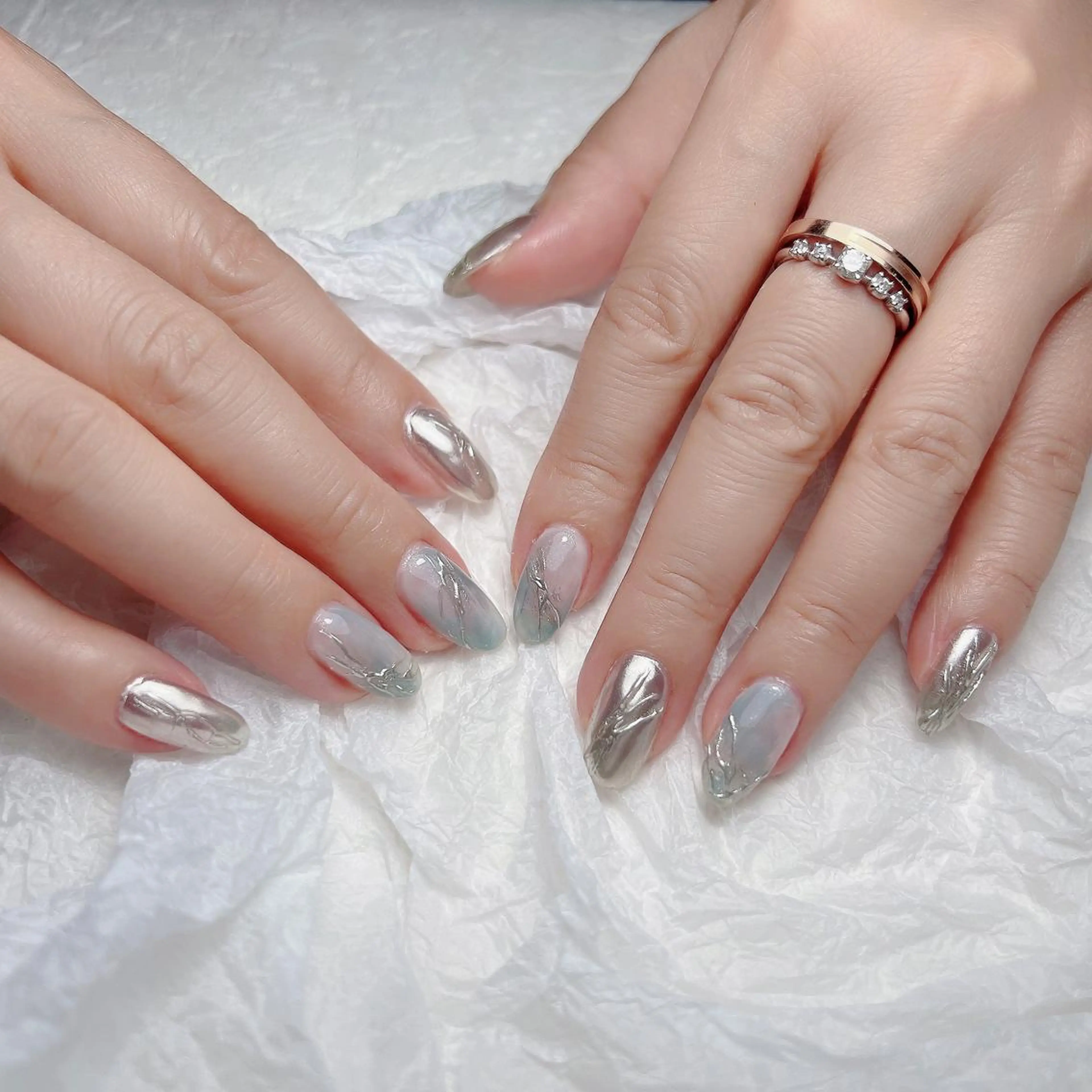 ネイル M🌷nail 長さだし専門店のネイルデザイン