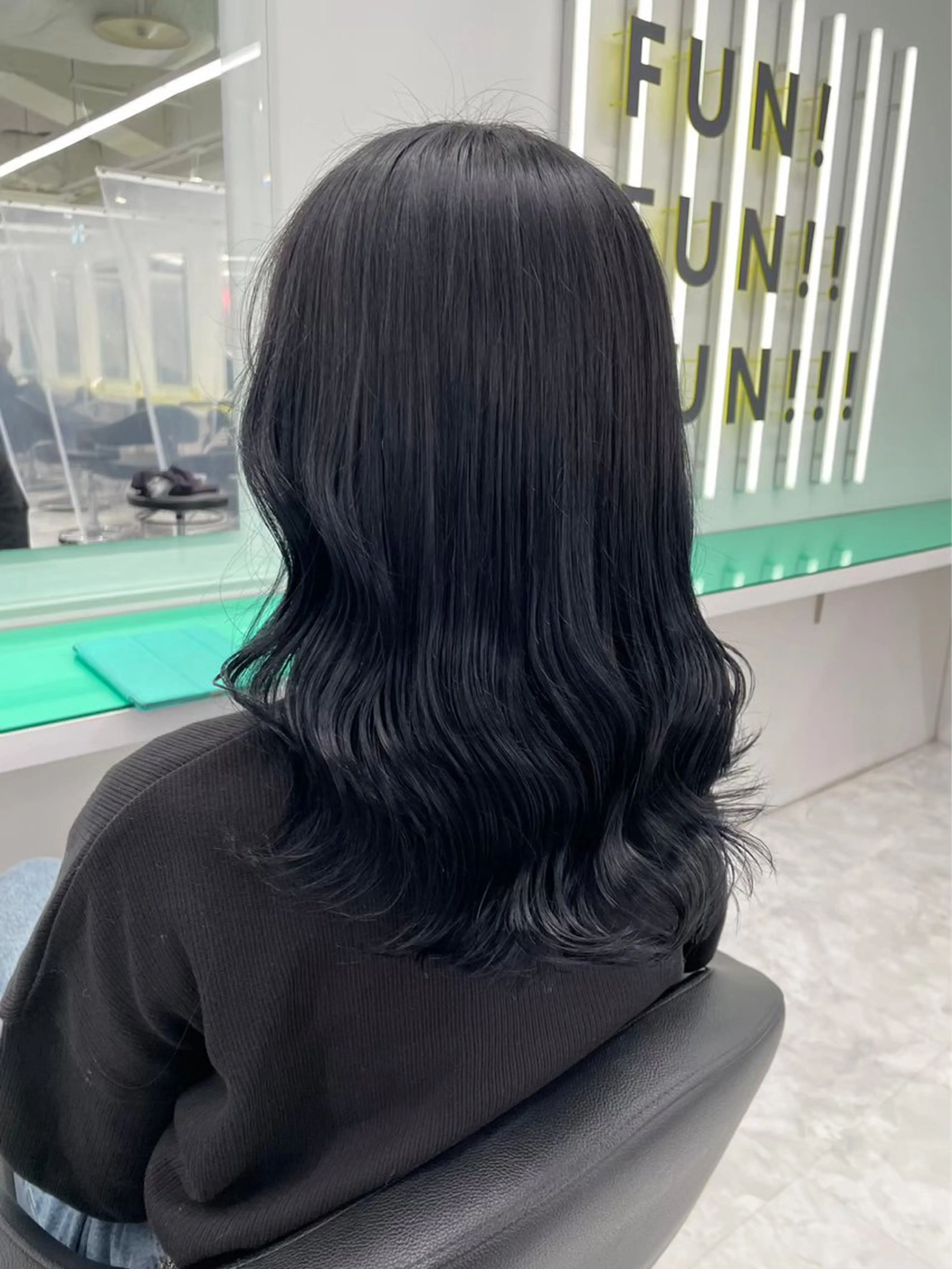 セミロング カラー 💗艶髪透明感カラー 💗DAIKI💗のヘアスタイル