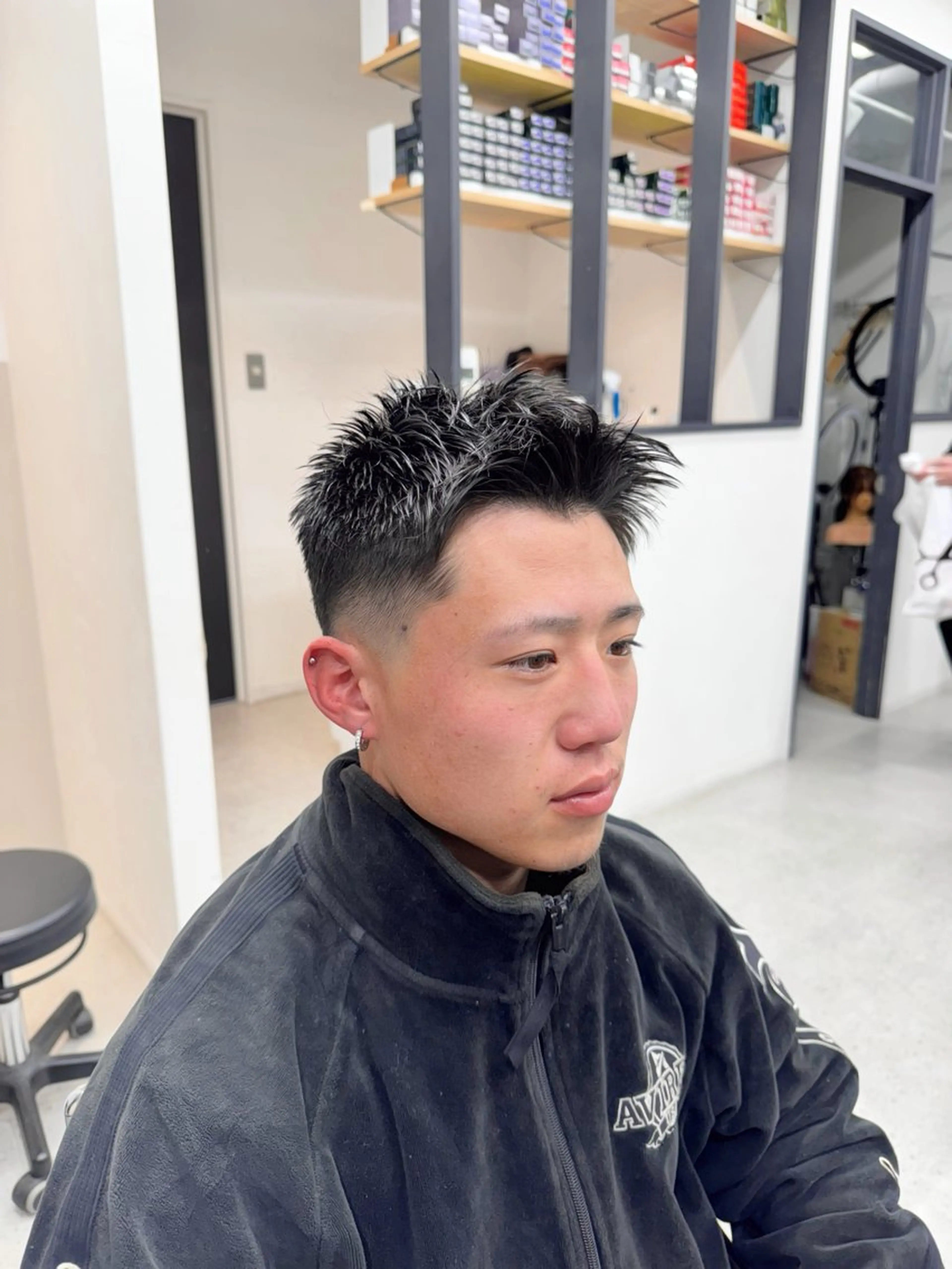 メンズ 上品ボブ🍊 加藤隆也のヘアスタイル