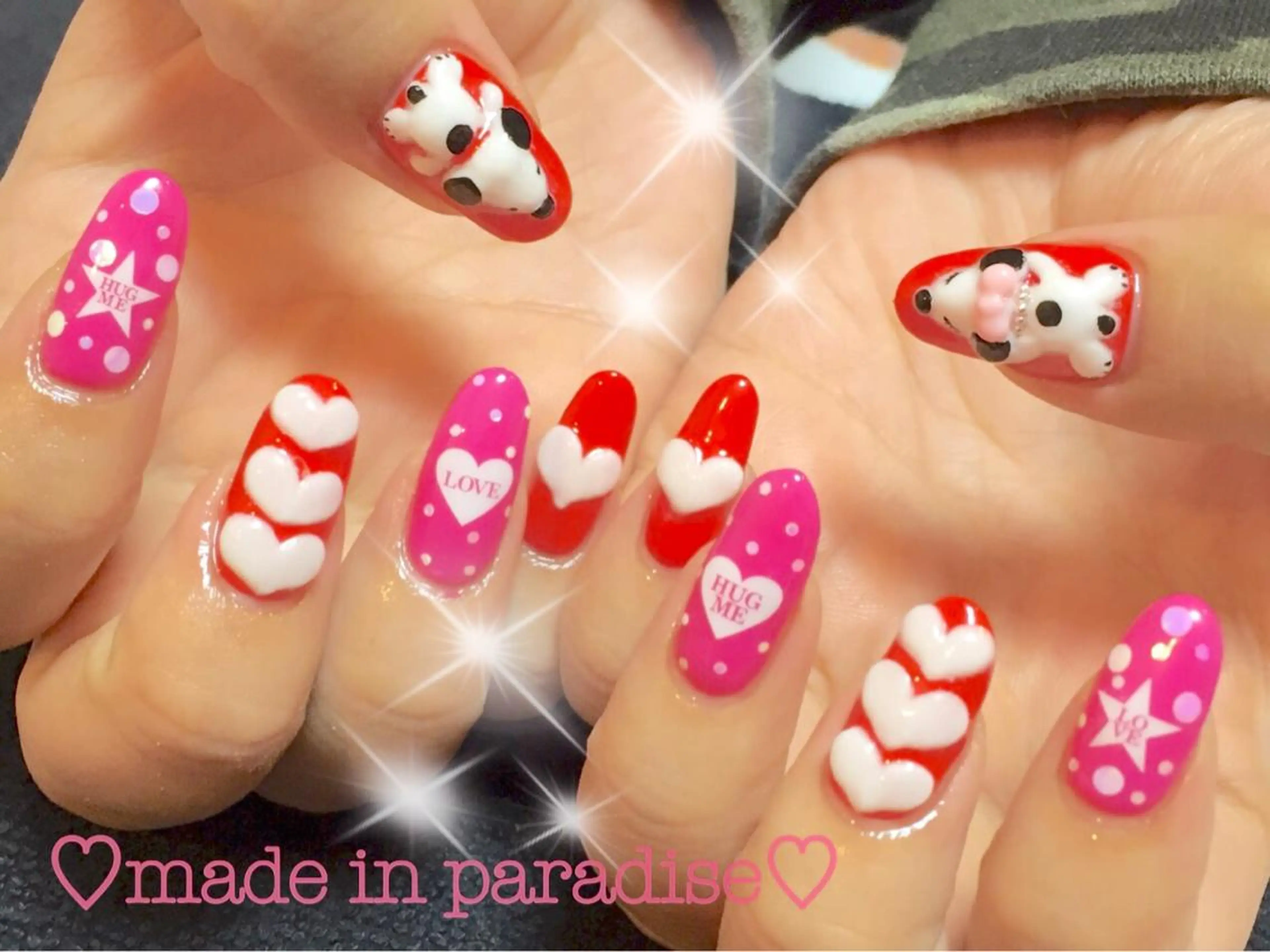 ネイル うるま市サロン Yuko Izawaのネイルデザイン