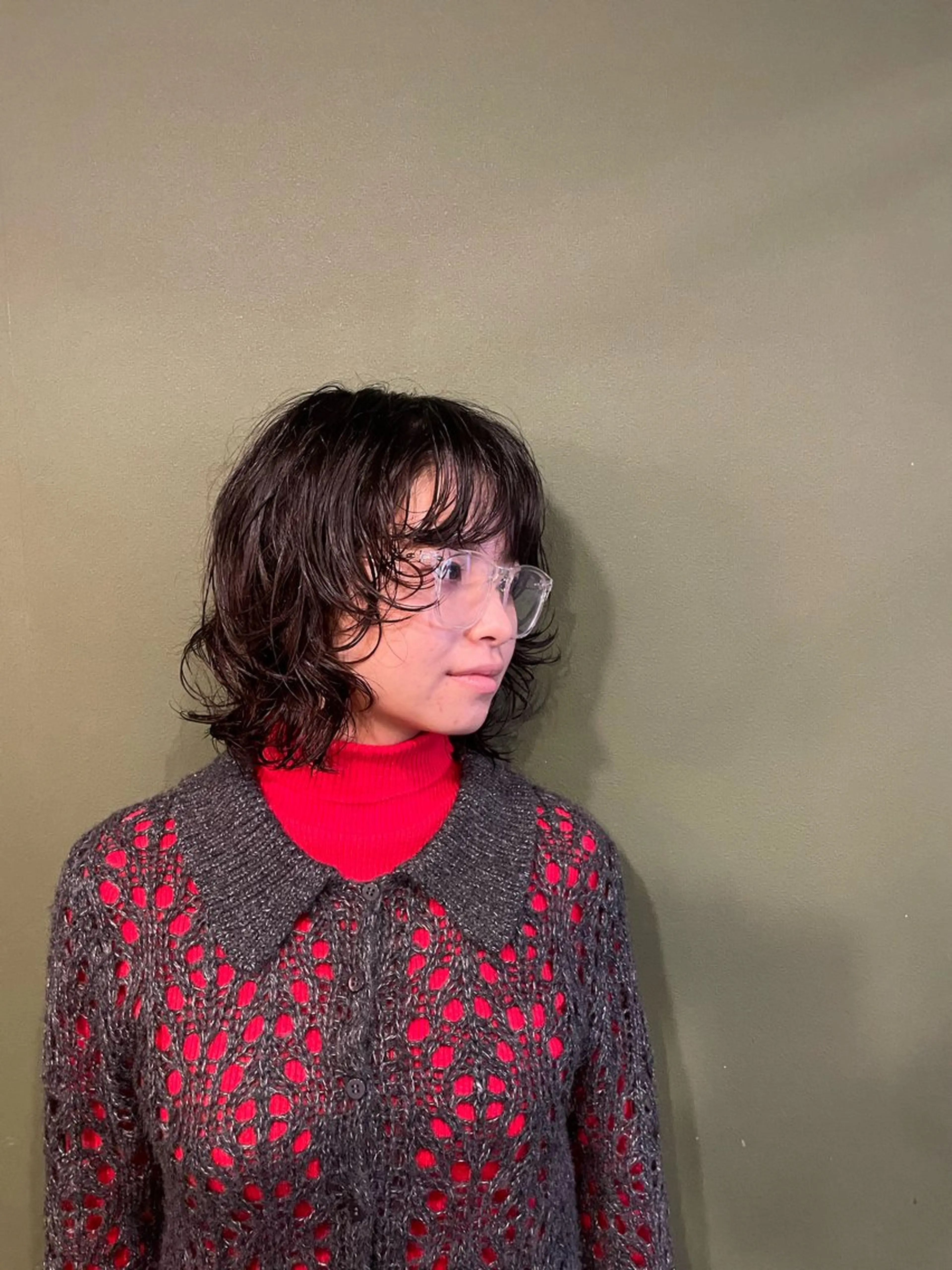 ミディアム パーマ カット パーマ PATH-hair. storeのヘアスタイル